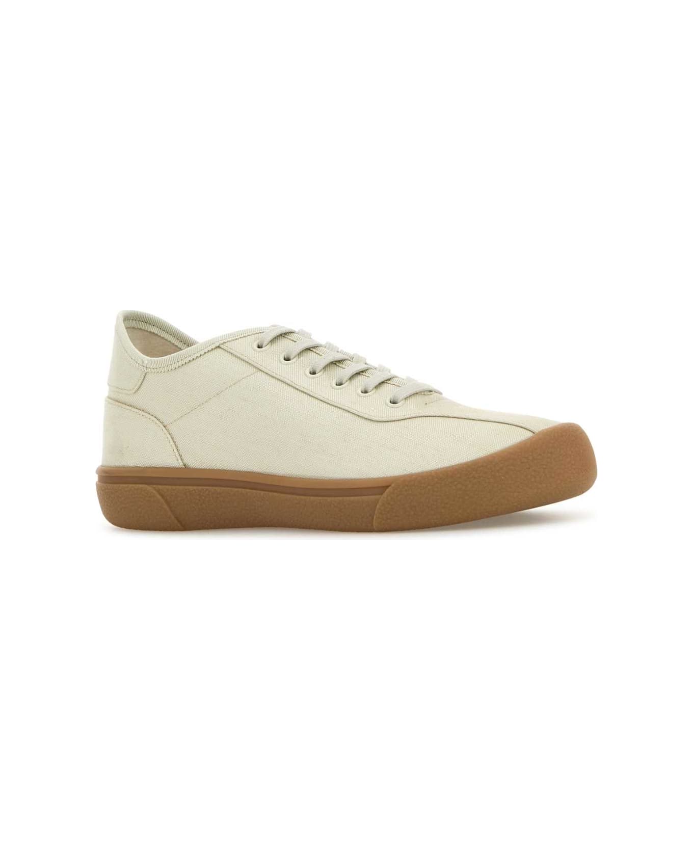 The Row Sand Canvas Sneakers - SAGETINT