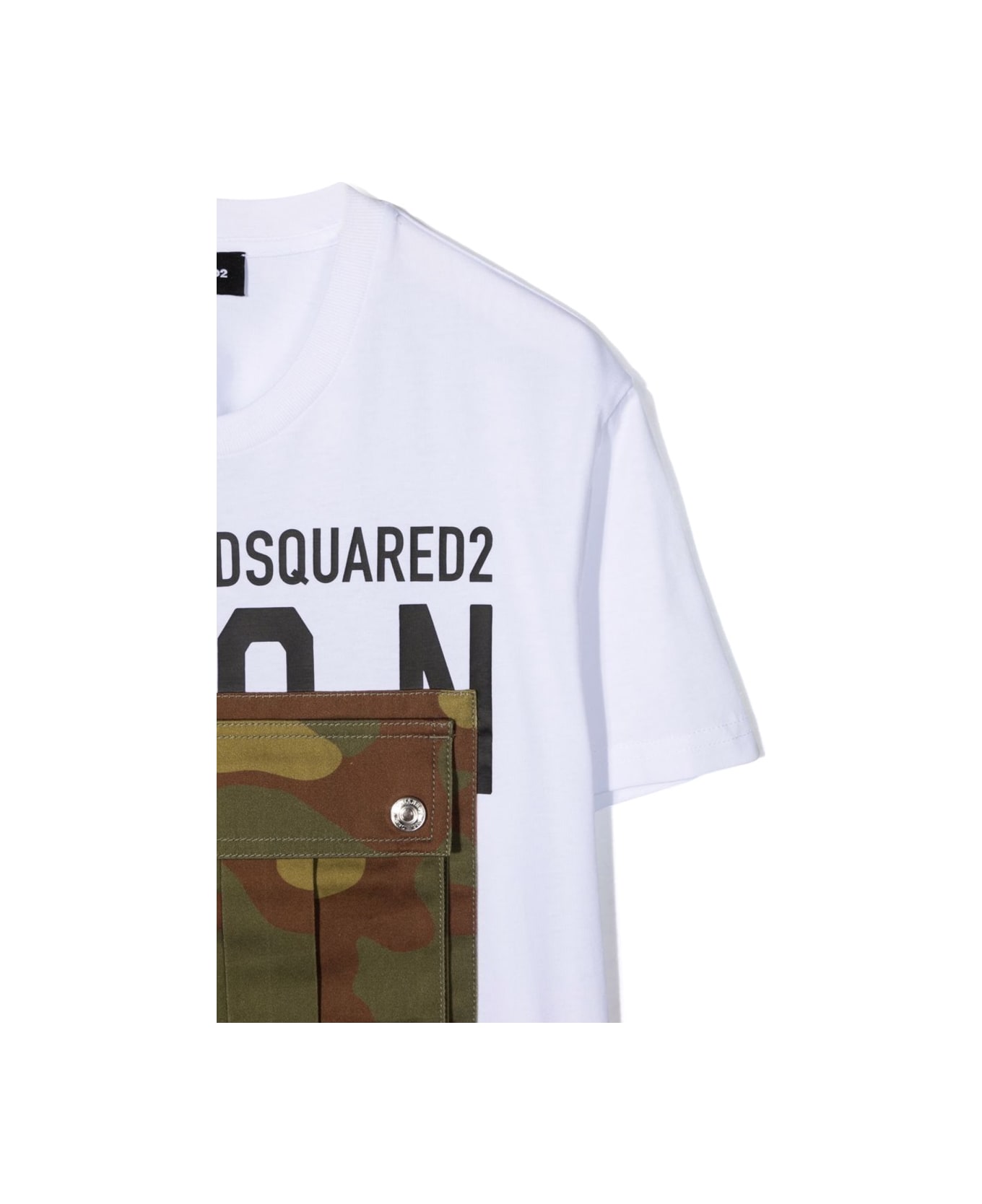 Dsquared2 Relax Icon Maglietta - WHITE