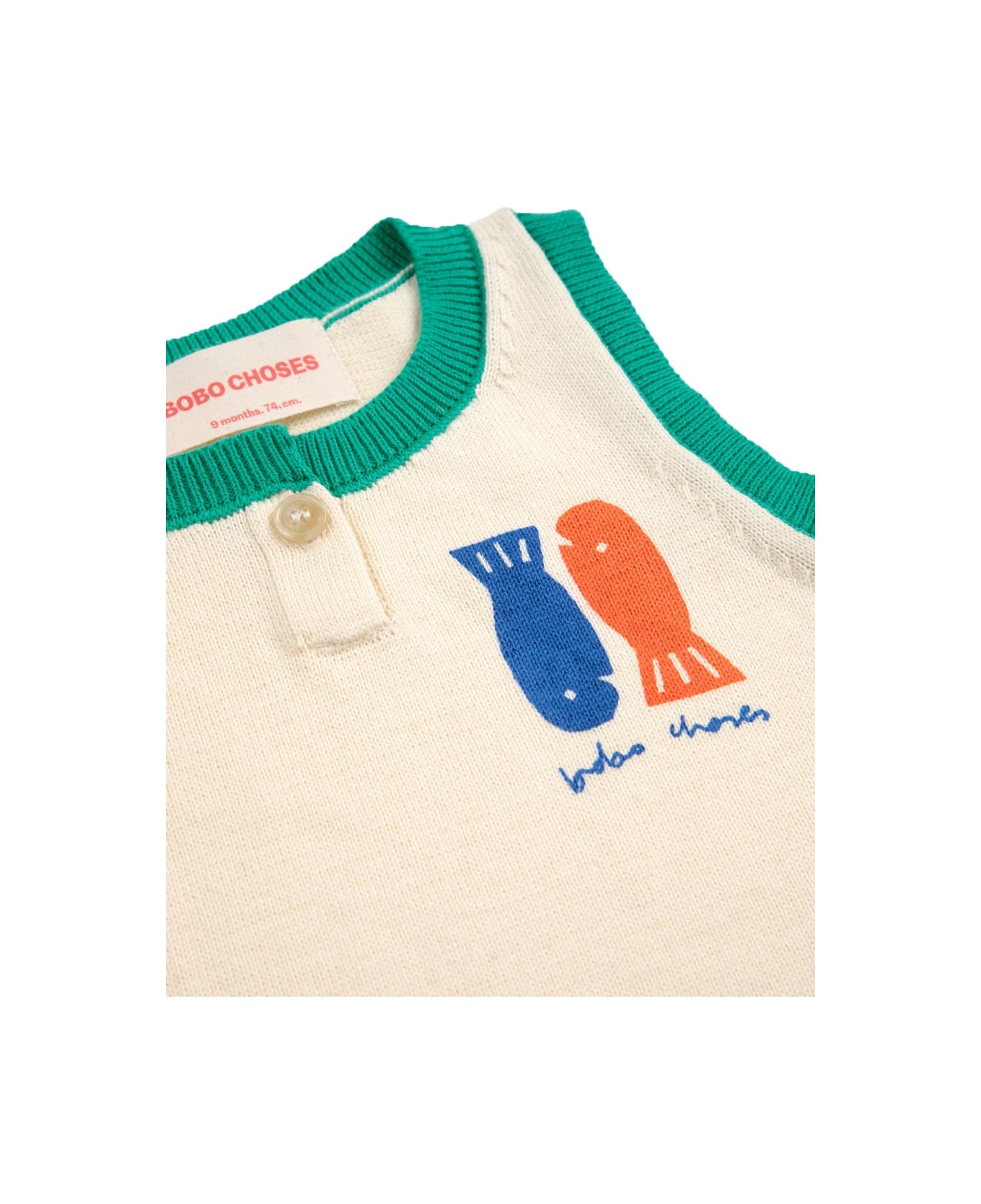 Bobo Choses "lucky Fish" Top And Shorts Set - MULTICOLOUR