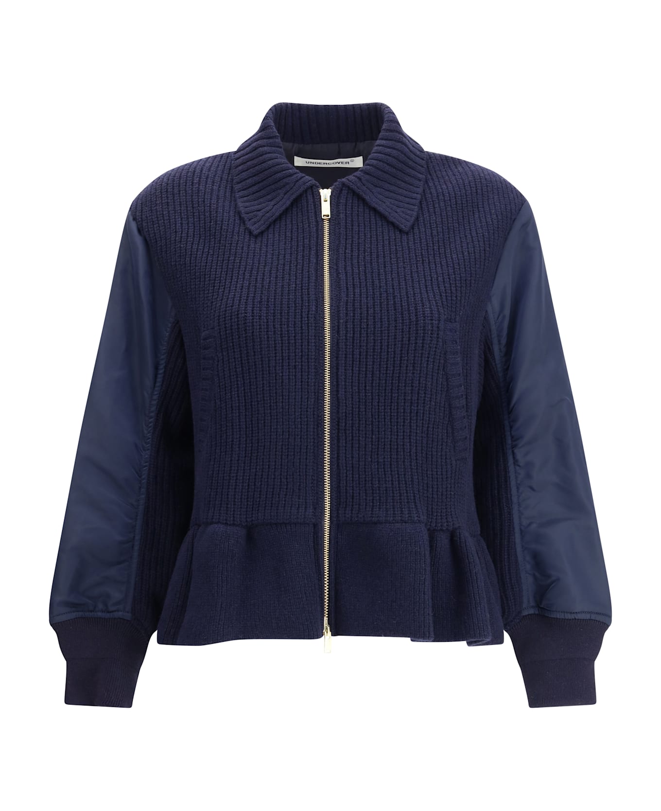 Undercover Jun Takahashi Bomber Jacket With Wool Inserts