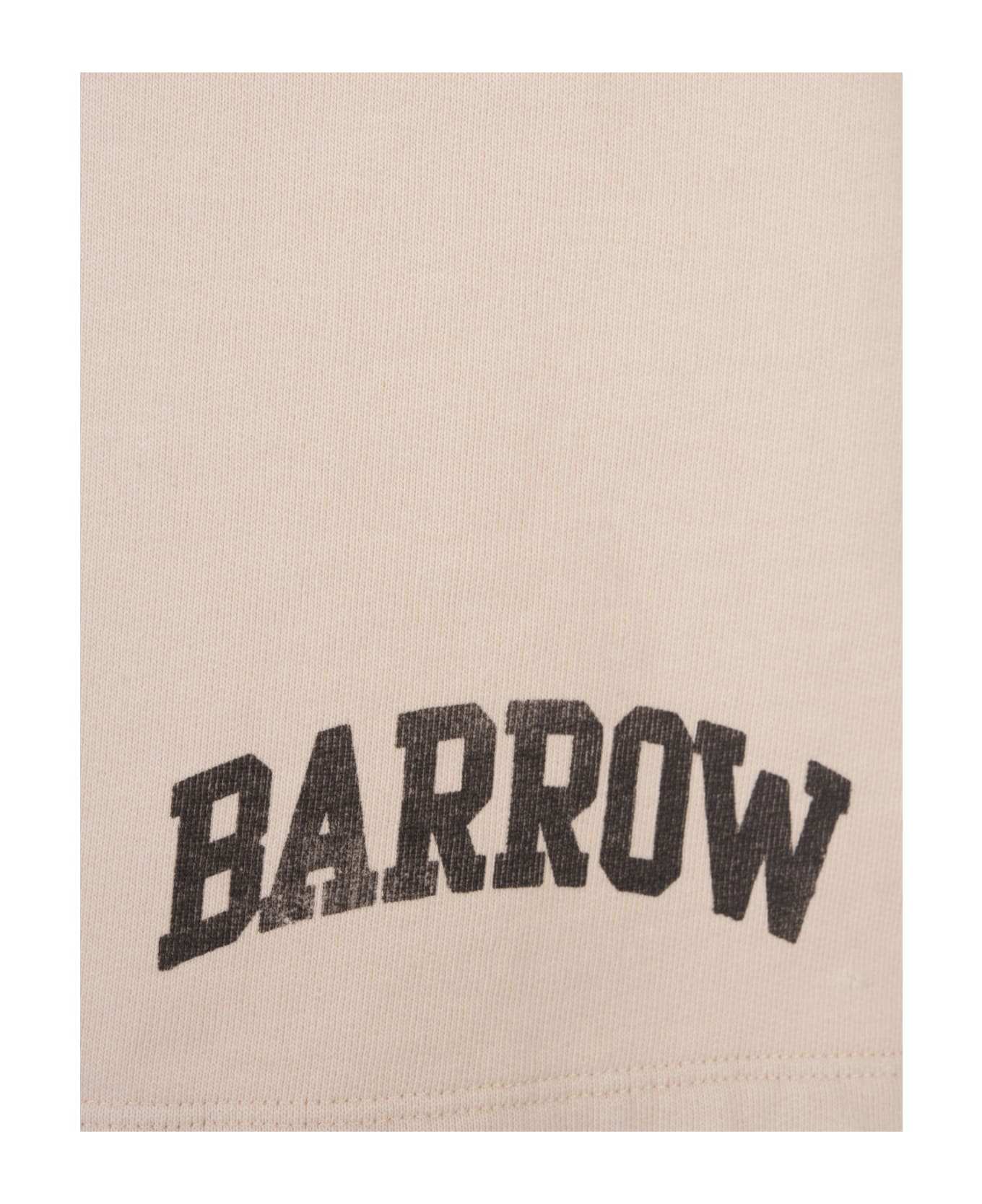 Barrow Tortora Sports Bermuda Shorts With Logo - Brown