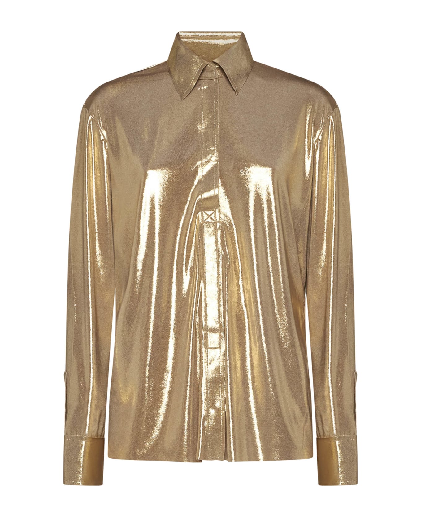 Norma Kamali Shirt - Gold