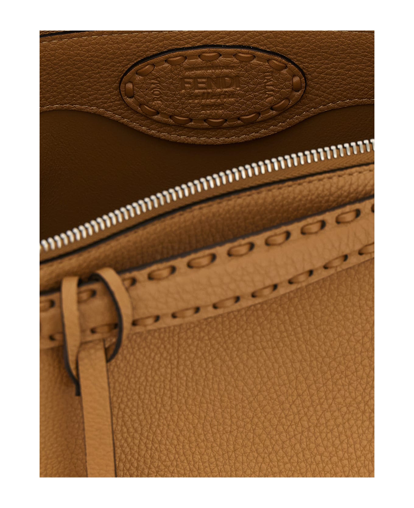 Fendi 
by The Way Selleria Medium
 Handbag - BEIGE