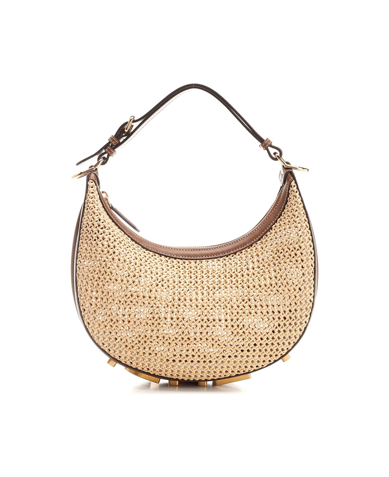 Fendi "fendigraphy" Small Hobo Bag - Beige