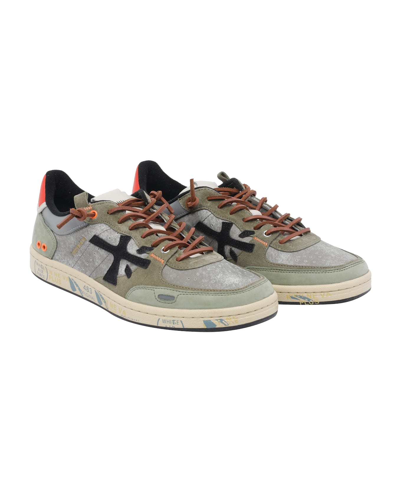 Premiata Bsktclay Sneakers - Green