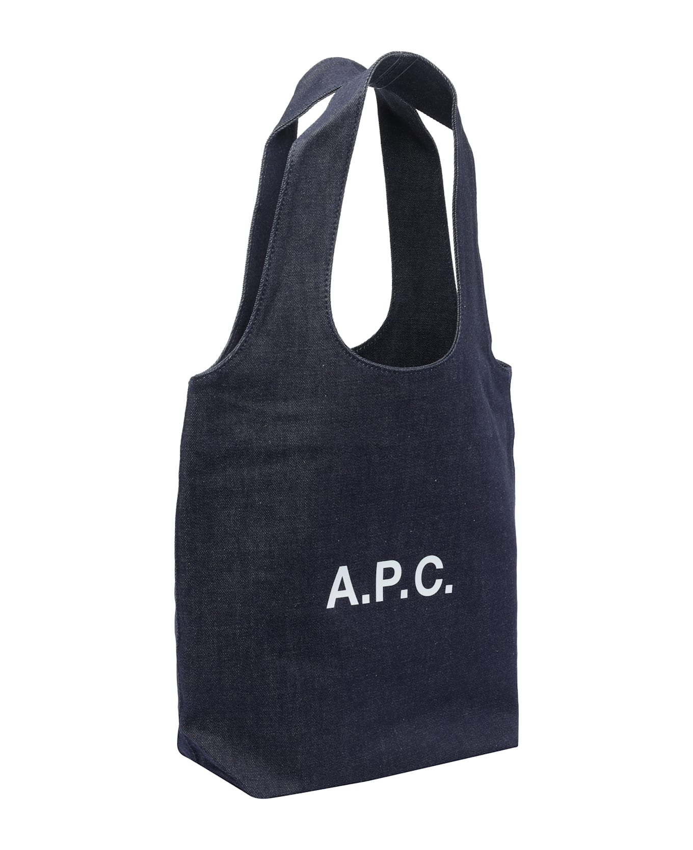 A.P.C. Small Nino Tote Bag - Blue