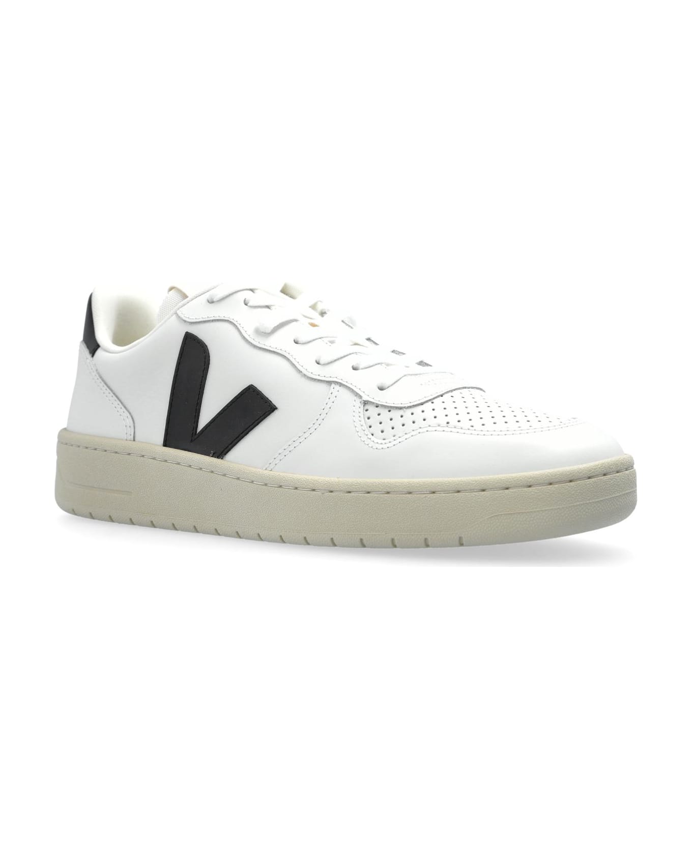 Veja Sneakers V-10 Prime Leather - Extra White Black