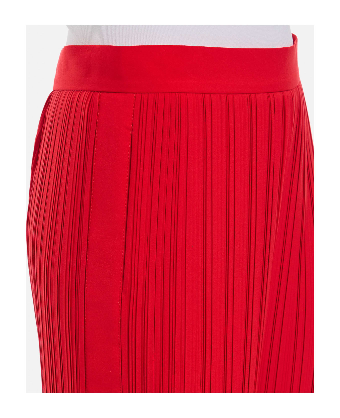 Lanvin Pleated Pants - Red