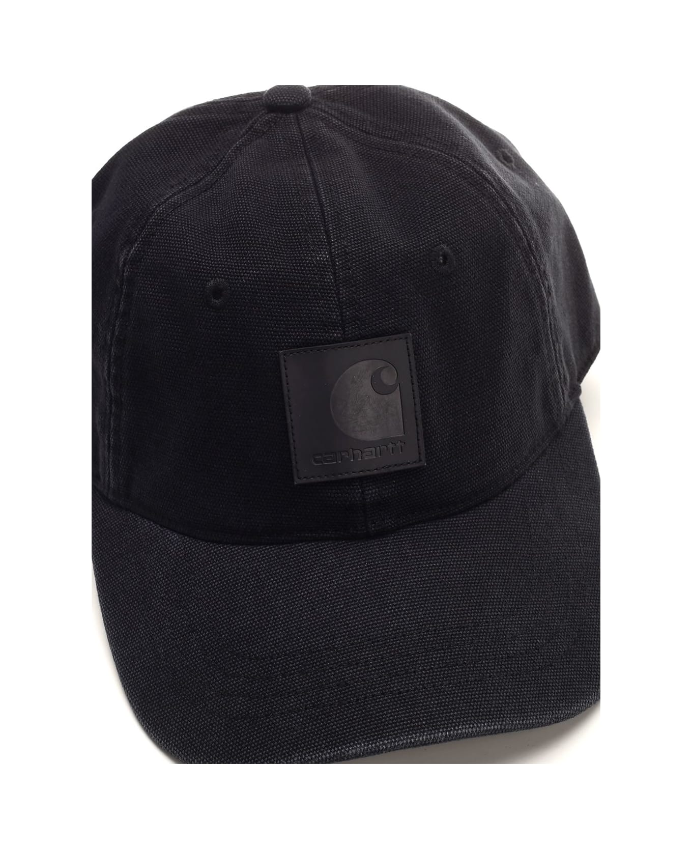 Carhartt Canvas Cap Cotton Dearborn' Uncoated Canvas - Black