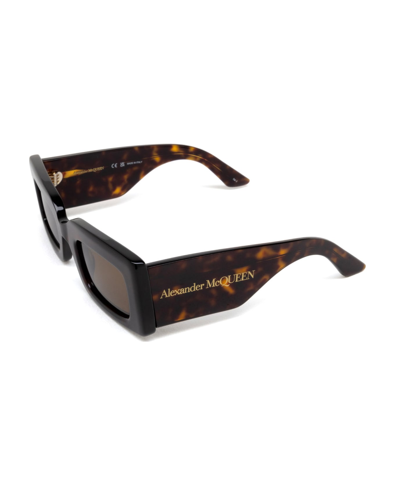 Alexander McQueen Eyewear Am0433s Havana Sunglasses - Havana