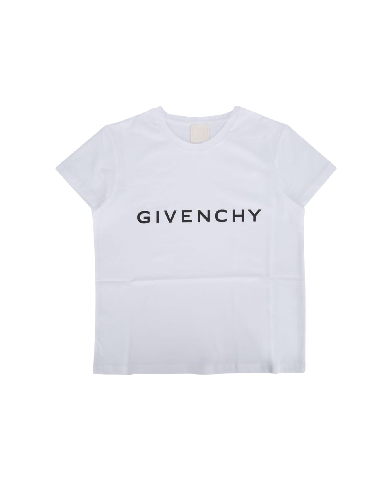 Givenchy Logo-printed Crewneck T-shirt - Bianco