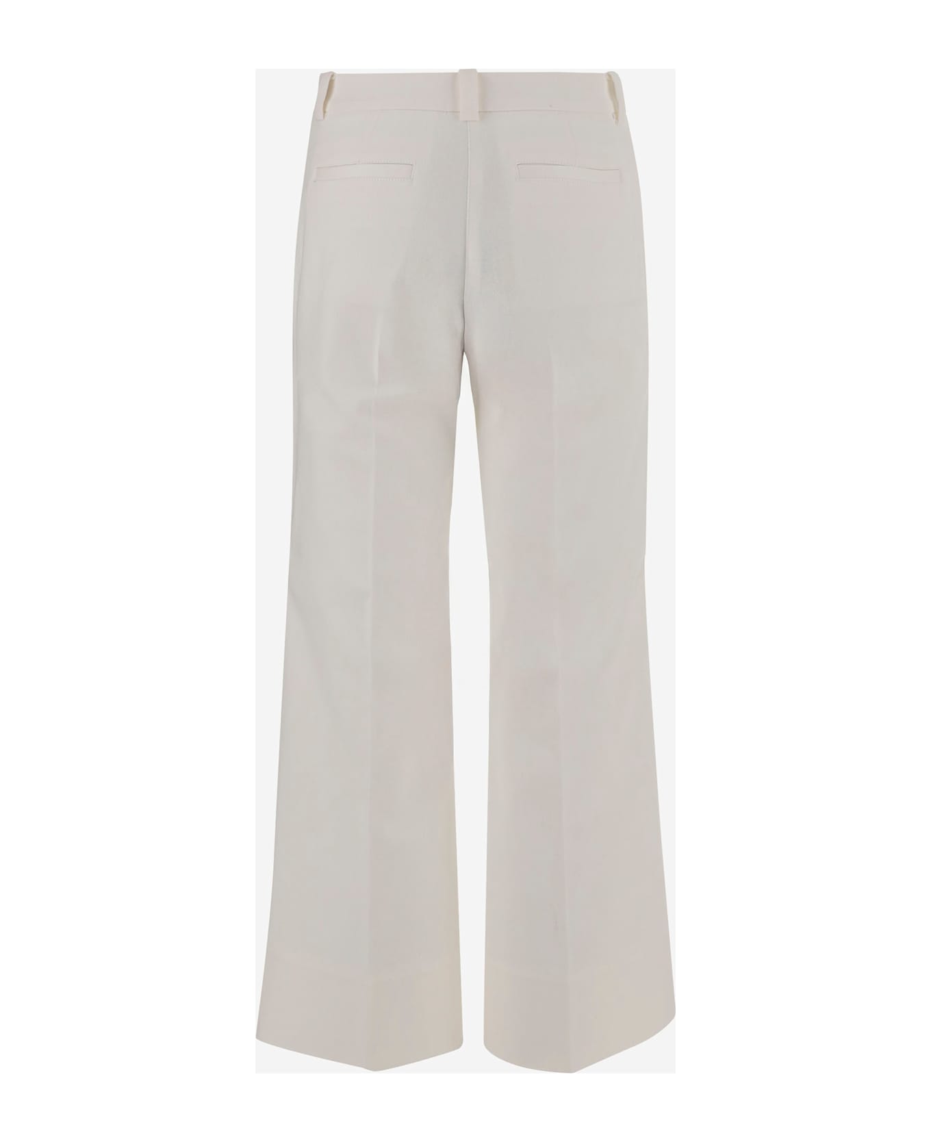 QL2 Stretch Cotton Pants - White