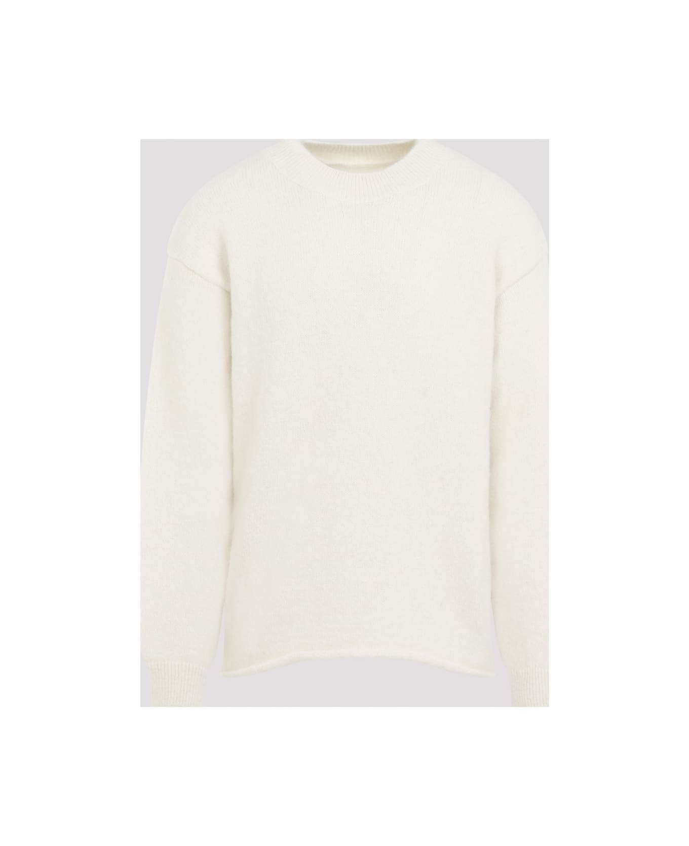 Jacquemus Logo Sweater - Light Beige