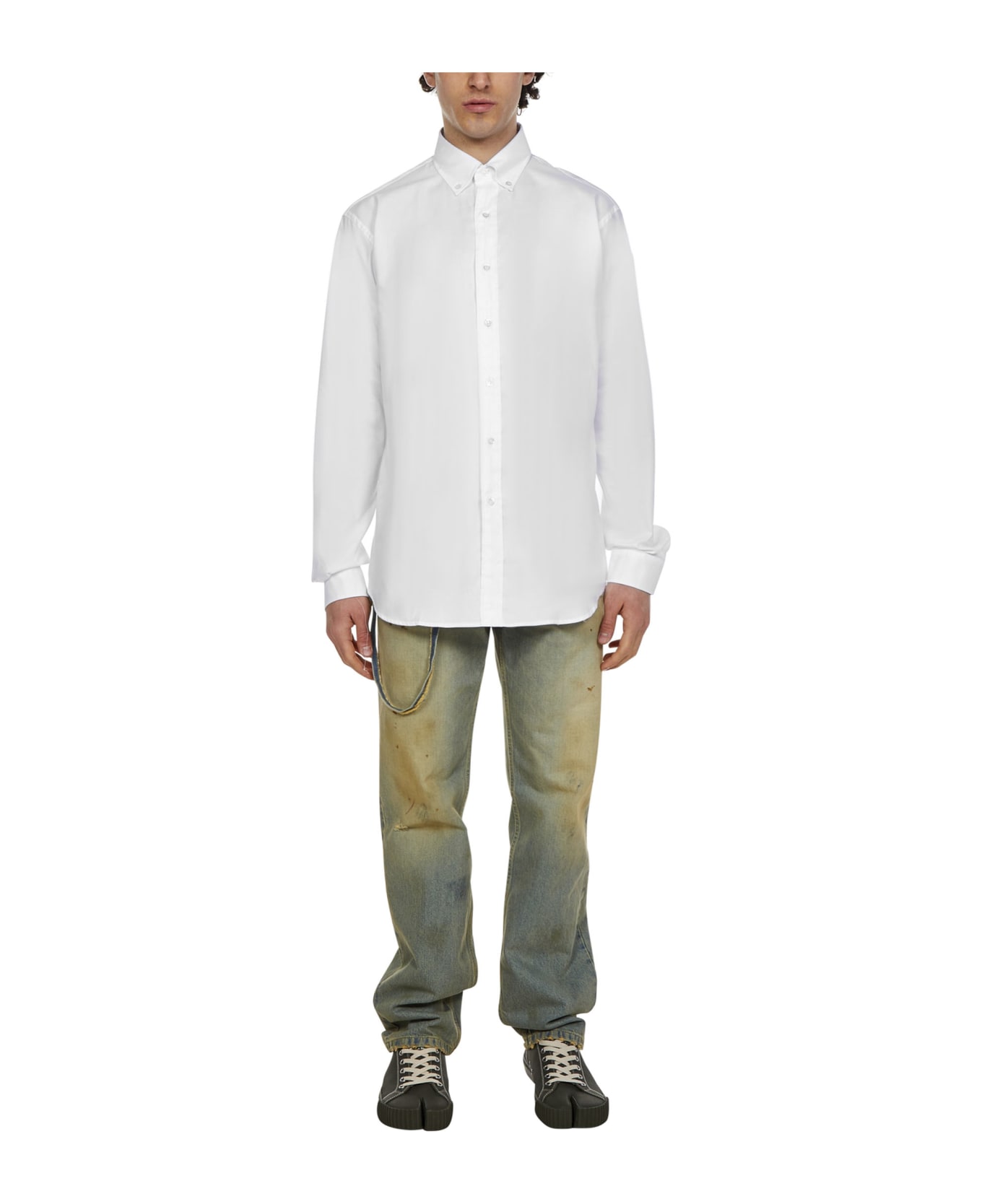 Maison Margiela Oxford Shirt - White シャツ