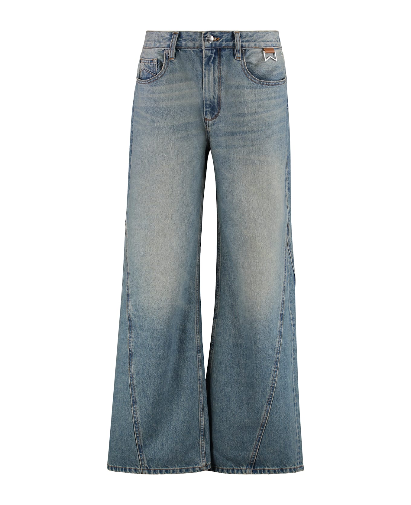 Rhude Wide-leg Jeans - Denim