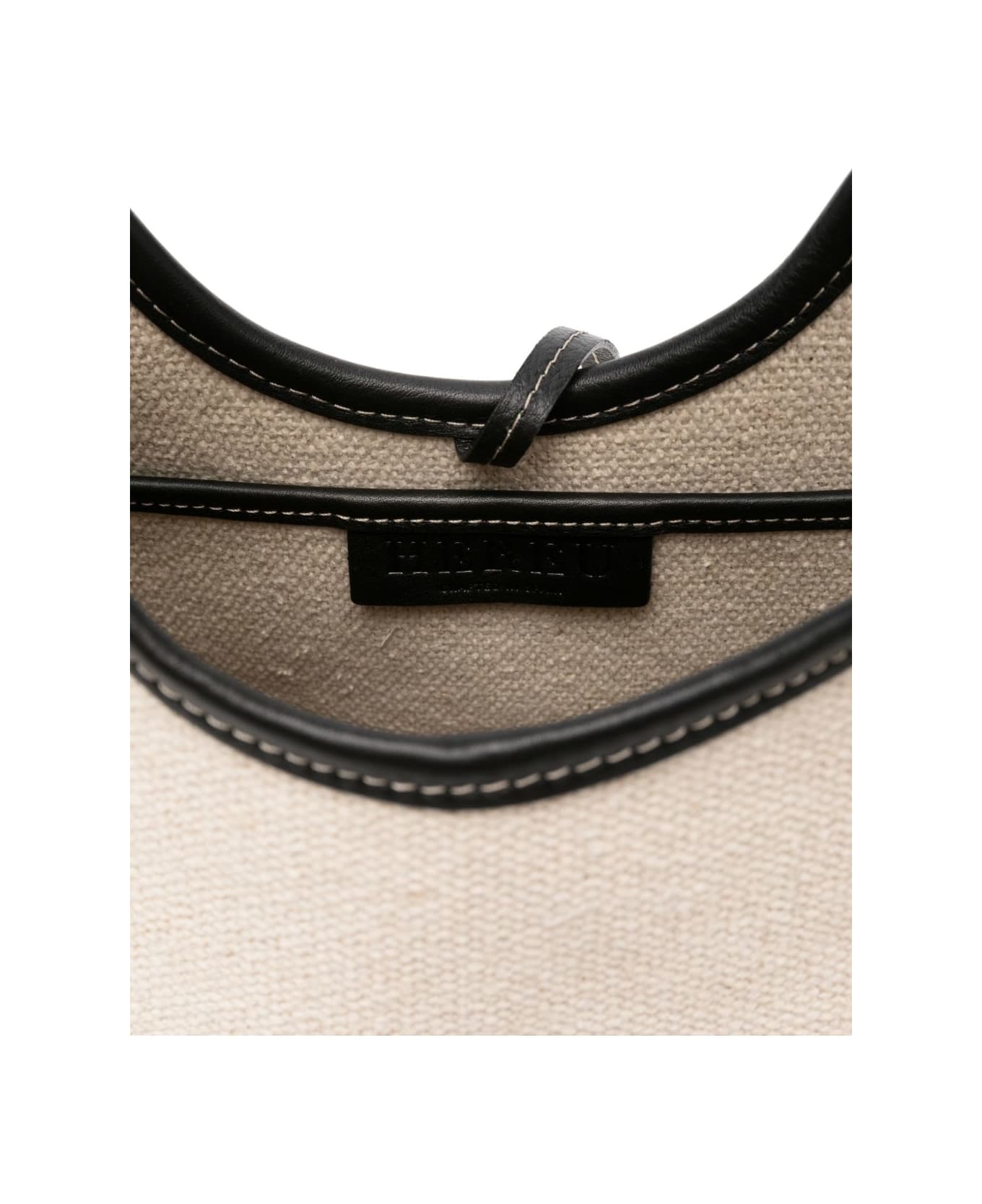 Hereu Fonol Small Canvas Tote - Black