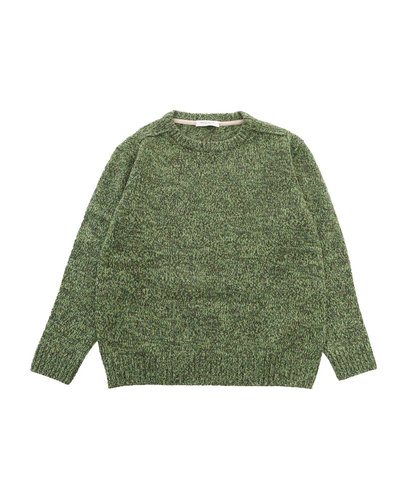 Paolo Pecora Boy Sweater - GREEN