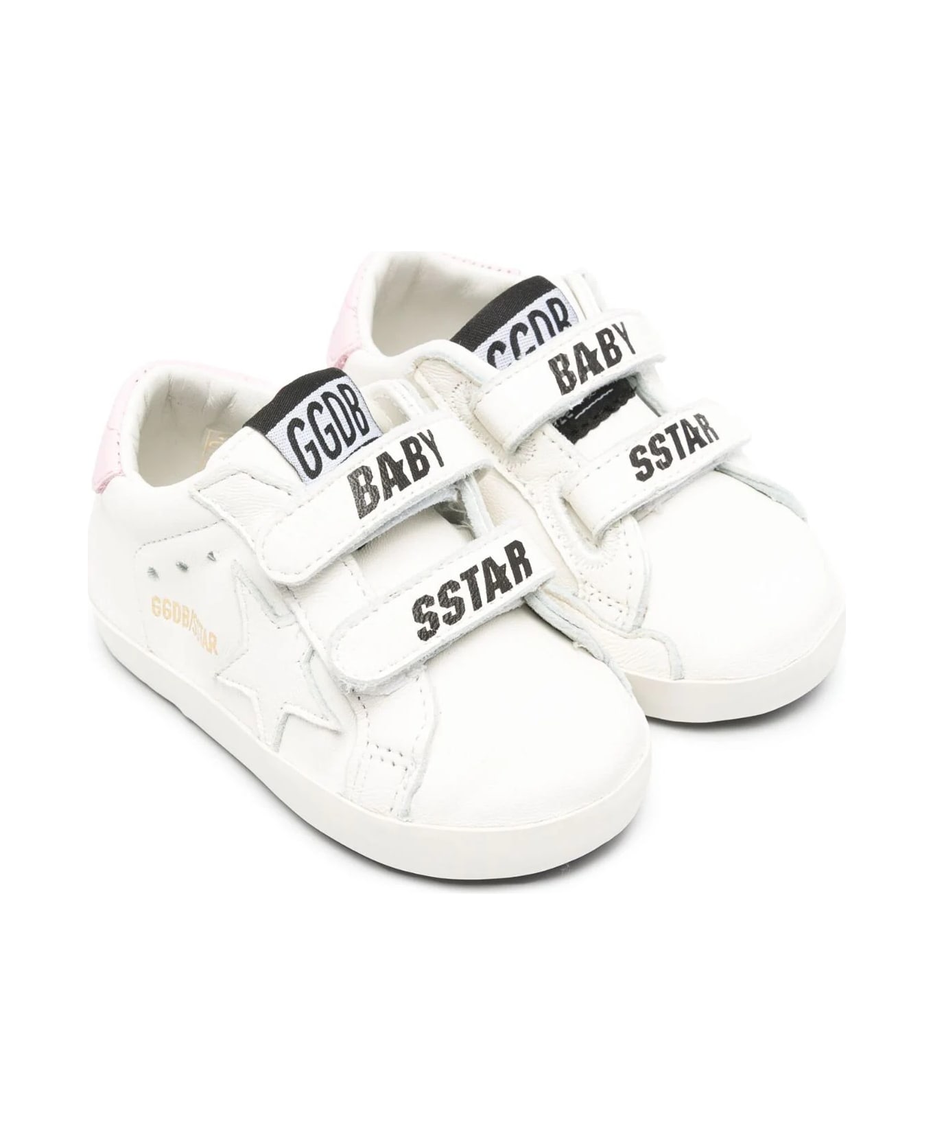 Golden Goose Sneakers Baby School - White