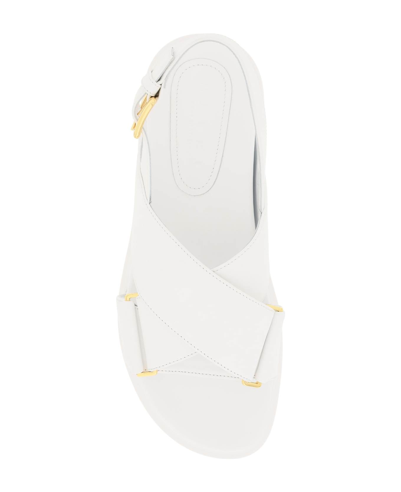 Marni Fussbett Sandals - White