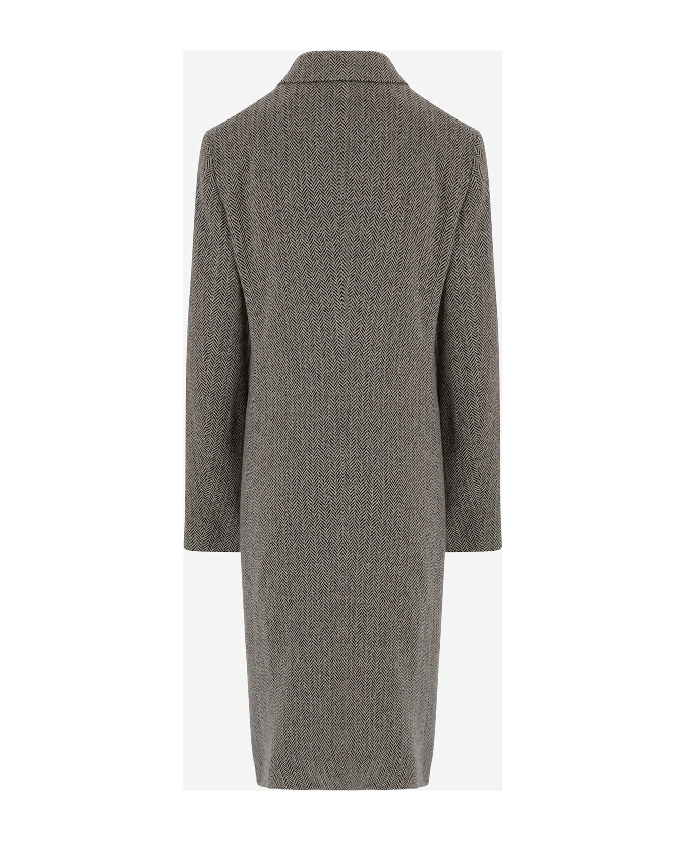 Polo Ralph Lauren Wool Blend Coat - Grey