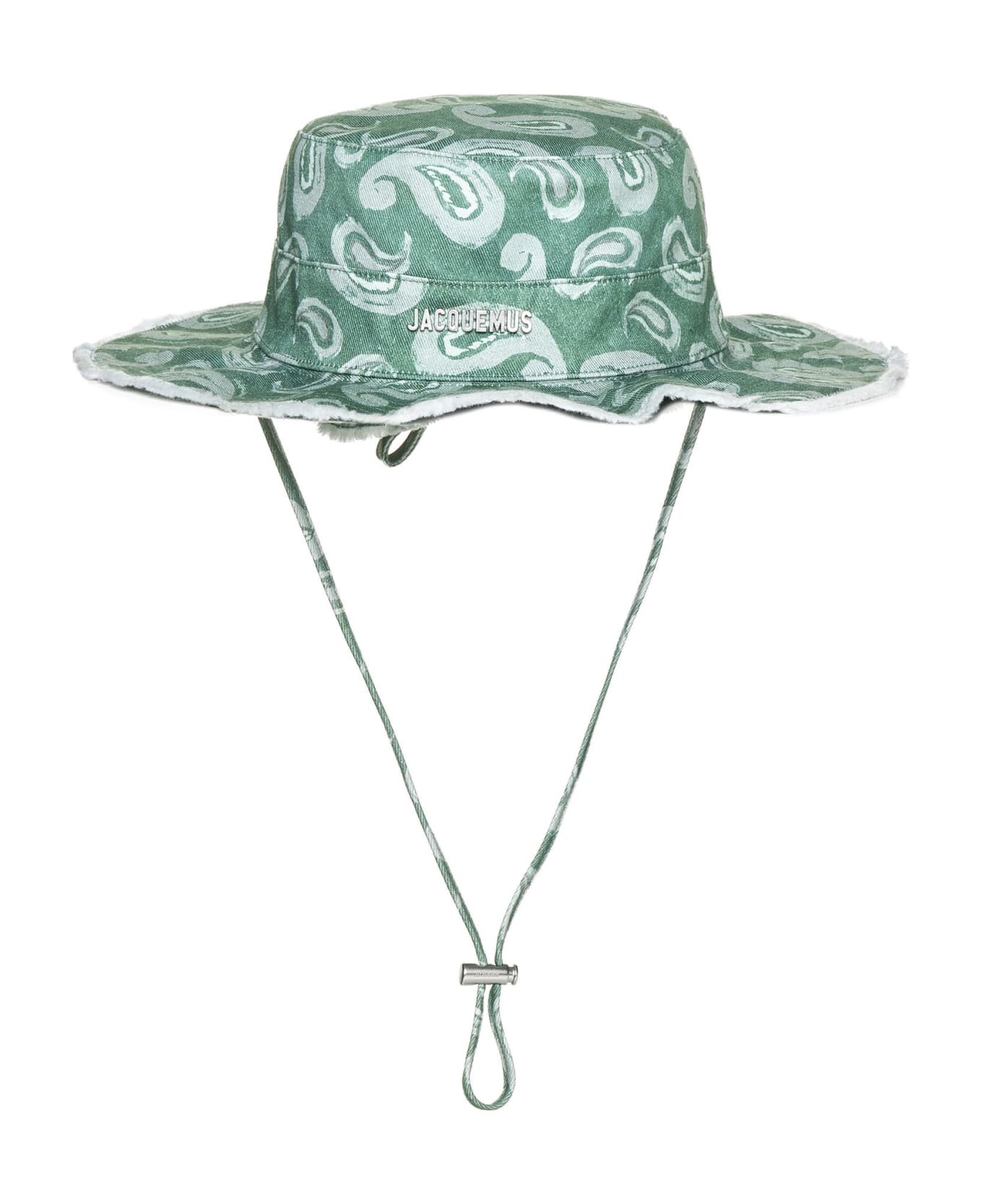 Jacquemus Hat - COLLUSION Unisex Bucket hat met kleurschakeringen en onafgewerkte rand