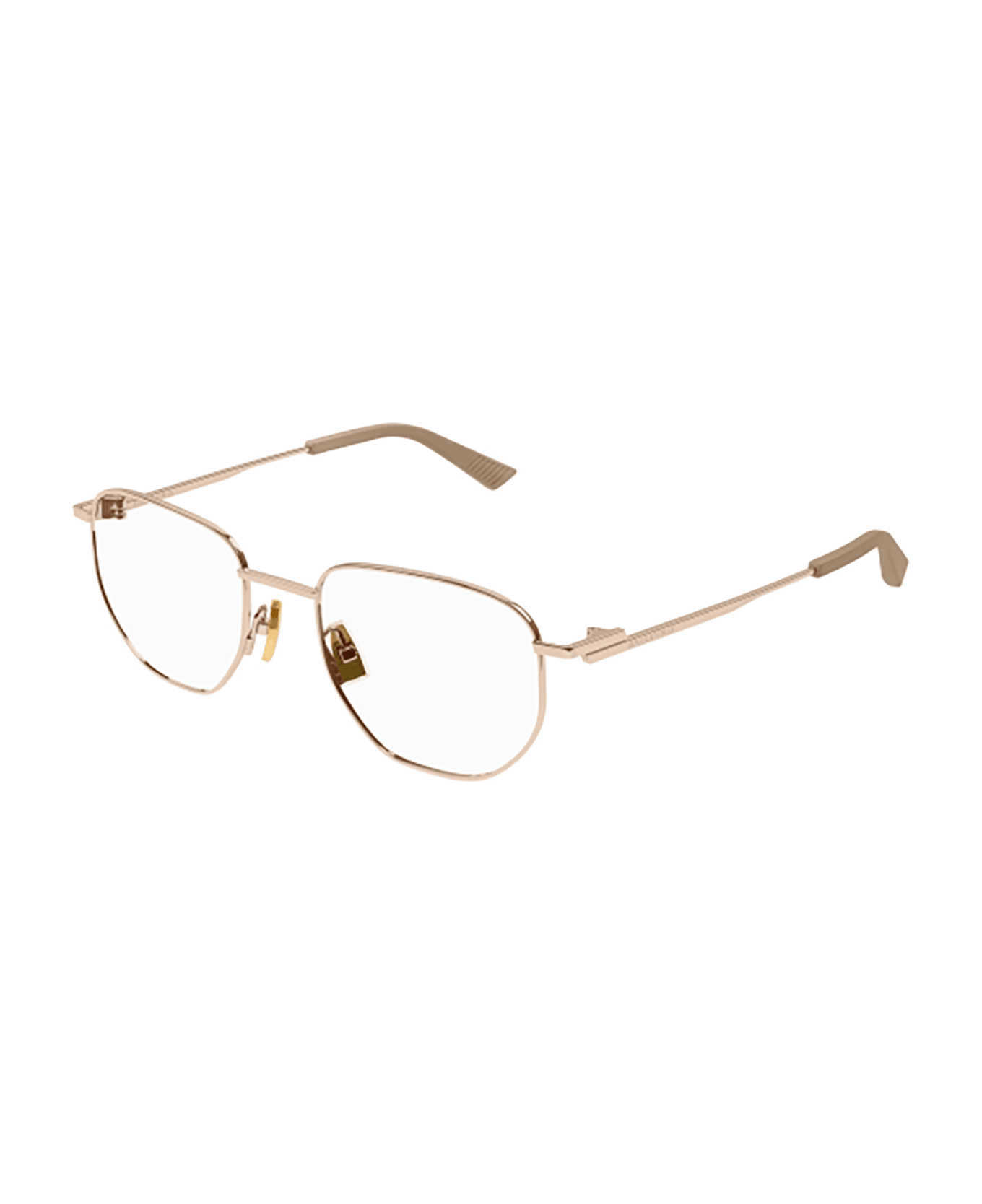 Bottega Veneta Eyewear BV1301O Eyewear - Gold Gold Transparent アイウェア