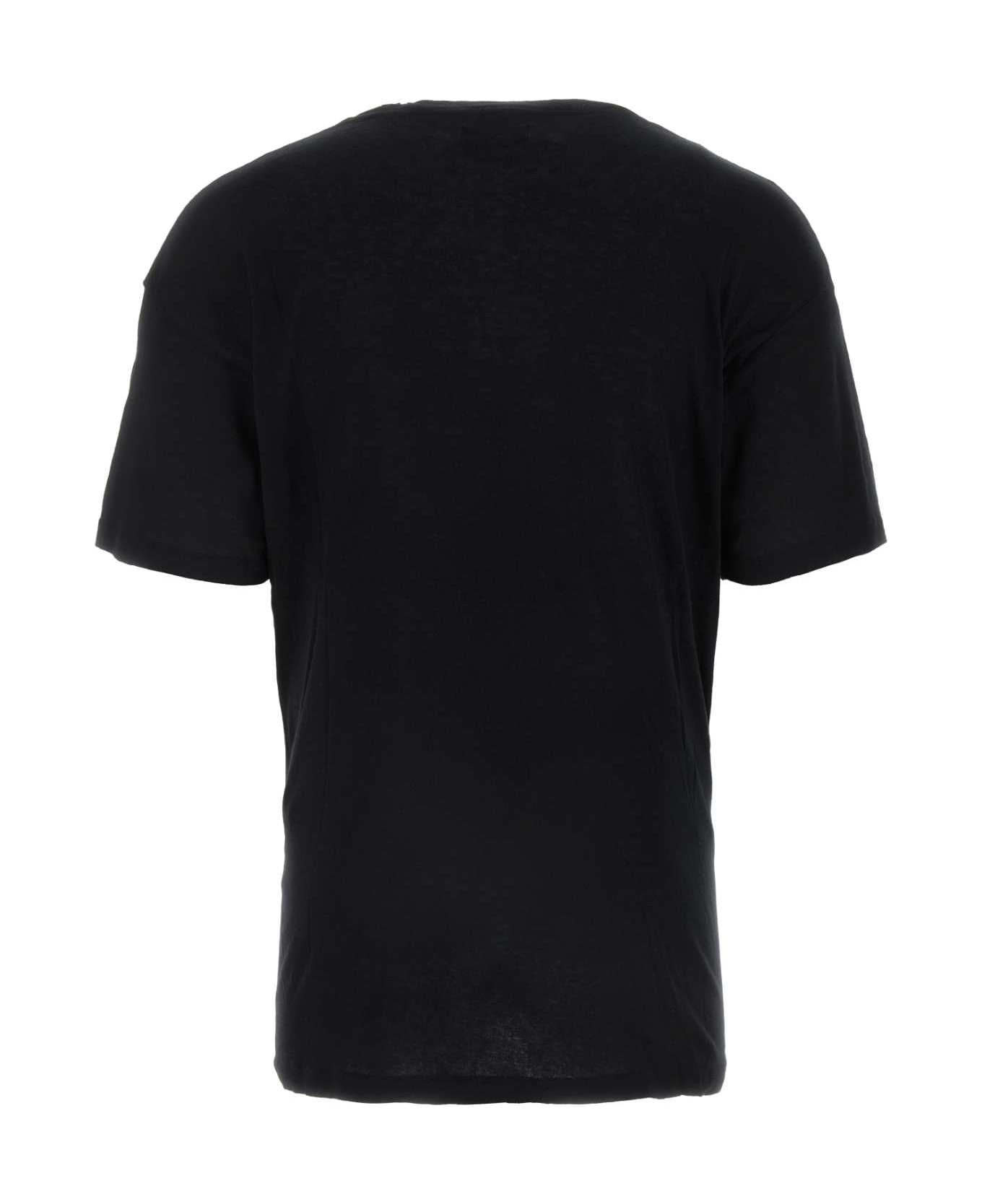 ERL Black Cotton T-shirt - FADEDBLACK