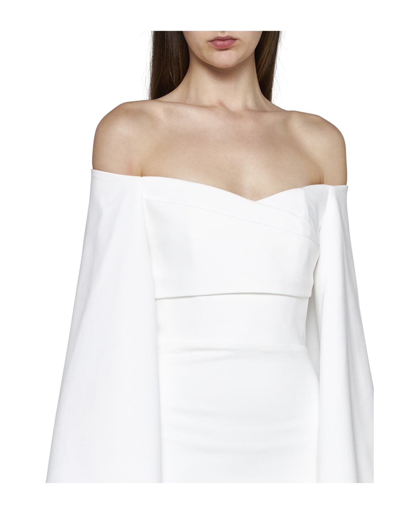 Solace London Dress - White