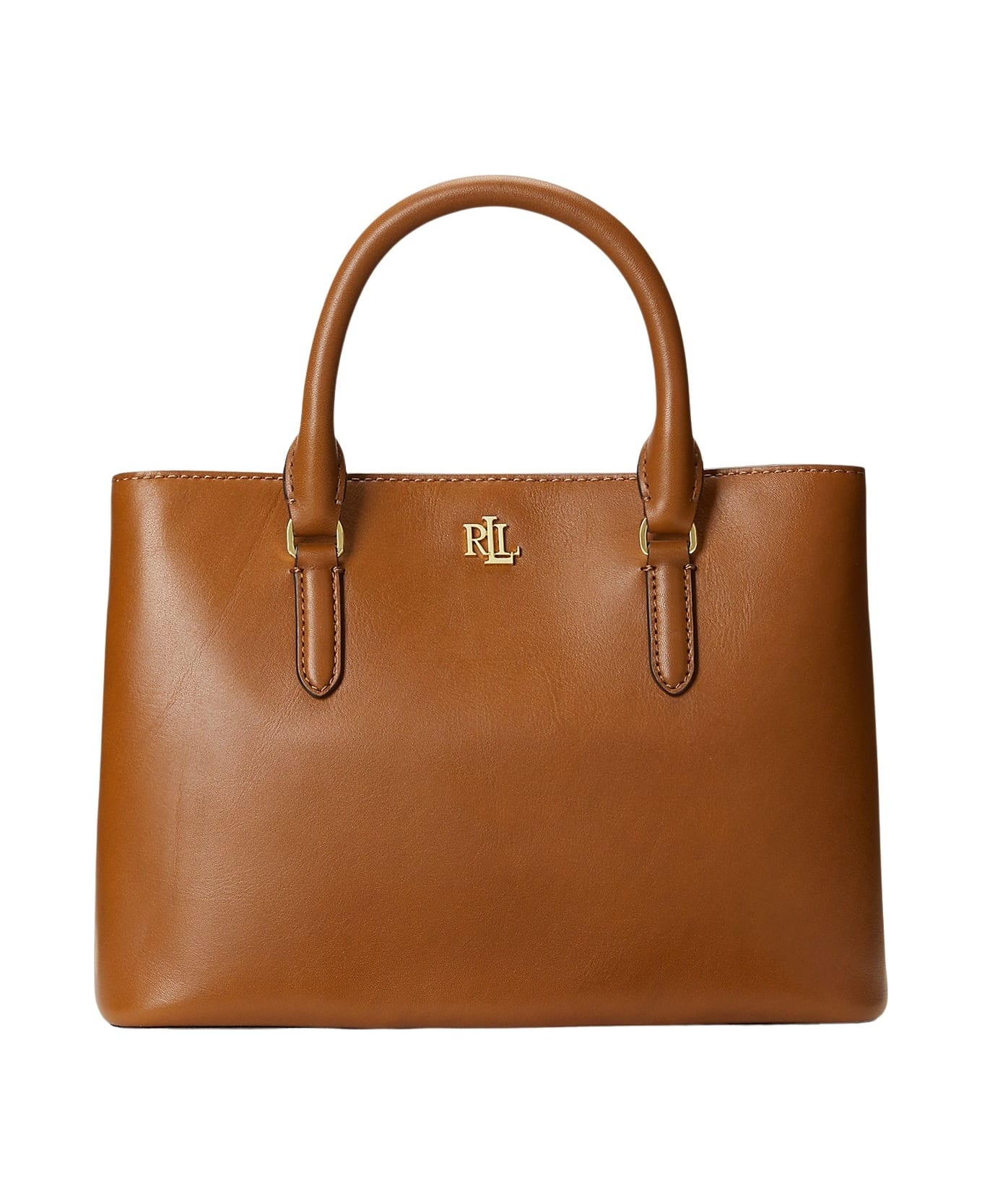 Polo Ralph Lauren Marcy 26 Satchel Small - Lauren Tan
