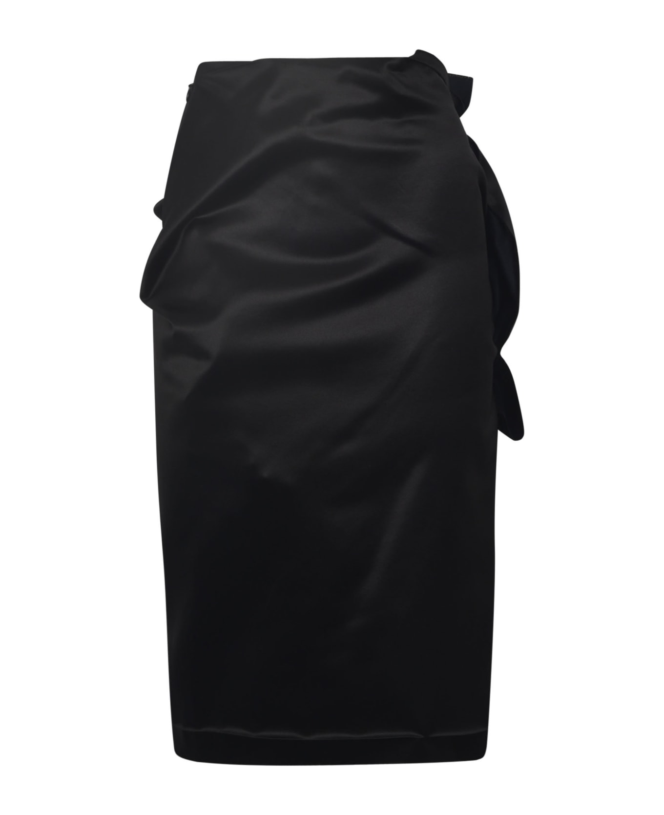 Maison Margiela Draped Skirt - Black
