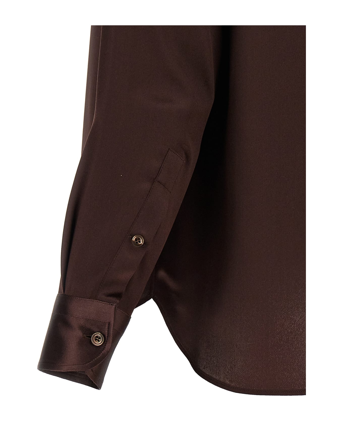 Tom Ford Silk Shirt - Brown