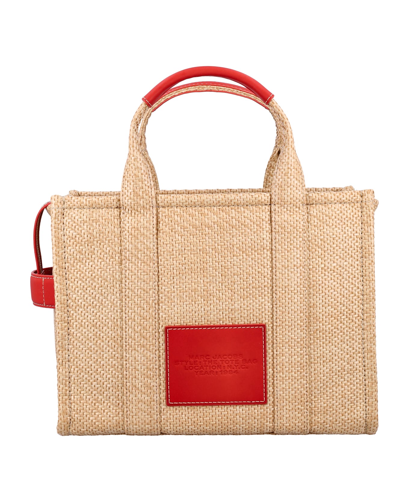 Marc Jacobs The Daisy Woven Medium Tote Bag - NATURAL
