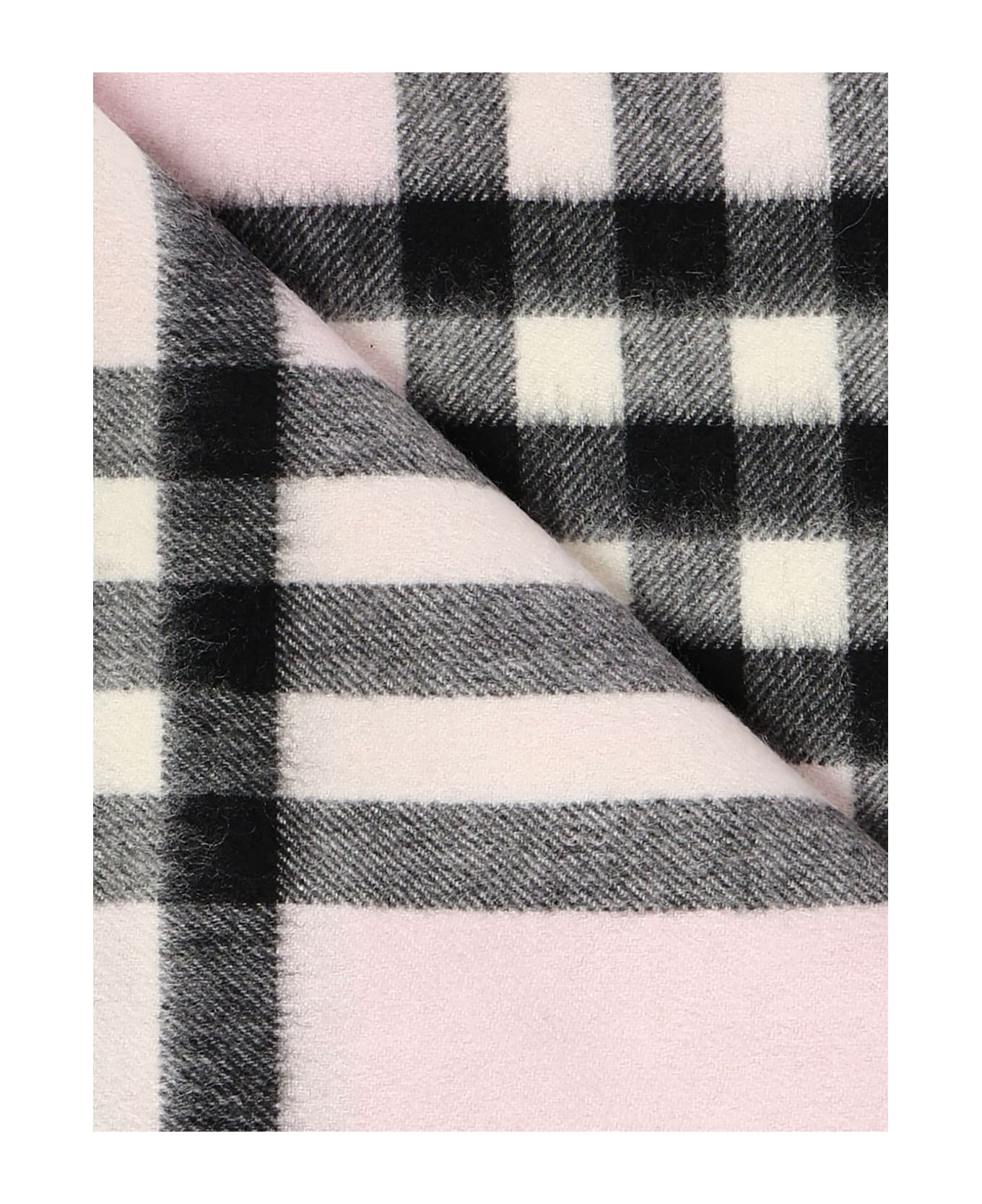 Burberry Cashmere Check Scarf - Pink