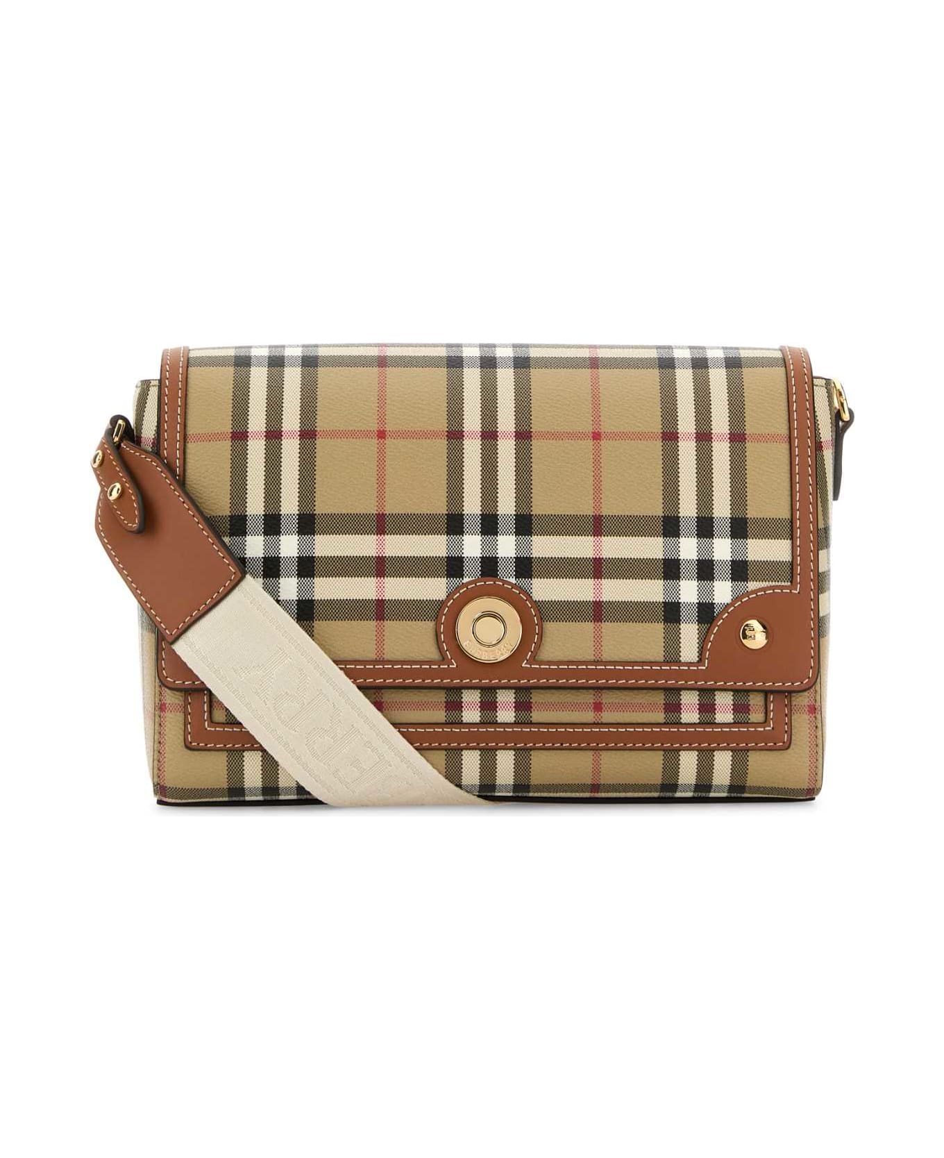 Burberry Printed Canvas Crossbody Bag - VNTGCHKBRIARBROWN