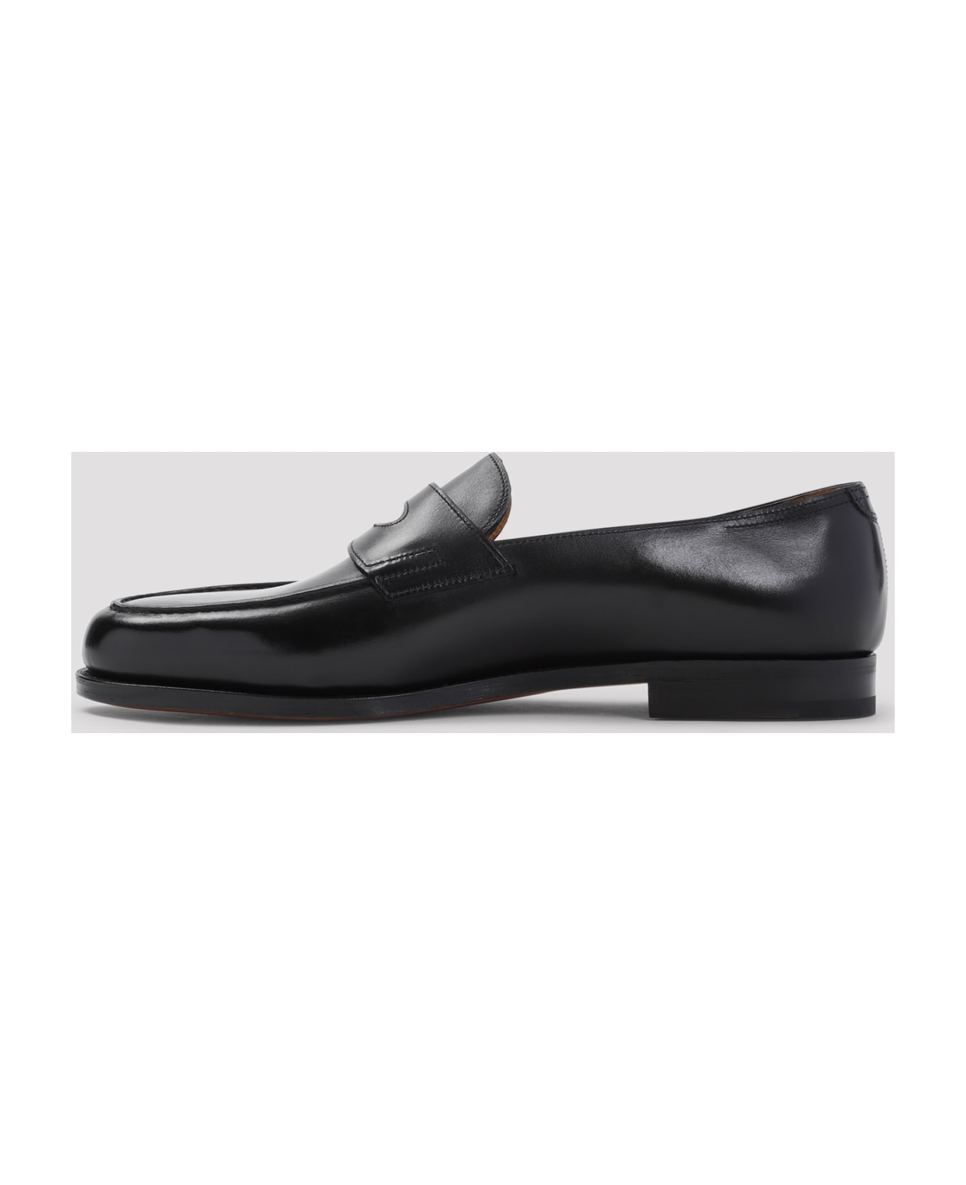 John Lobb Lopez Loafers - R Black