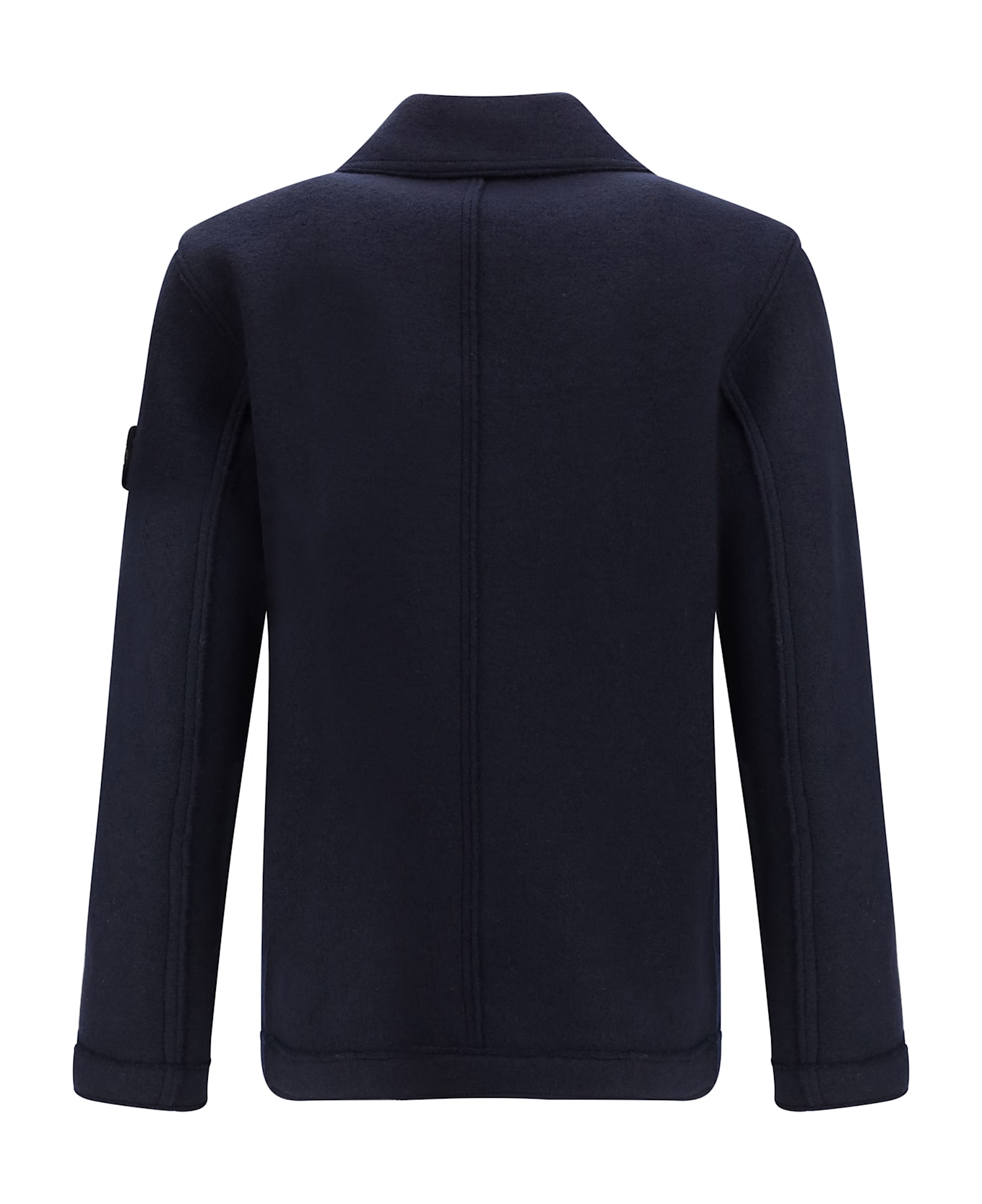 Stone Island Wool Felt Coat