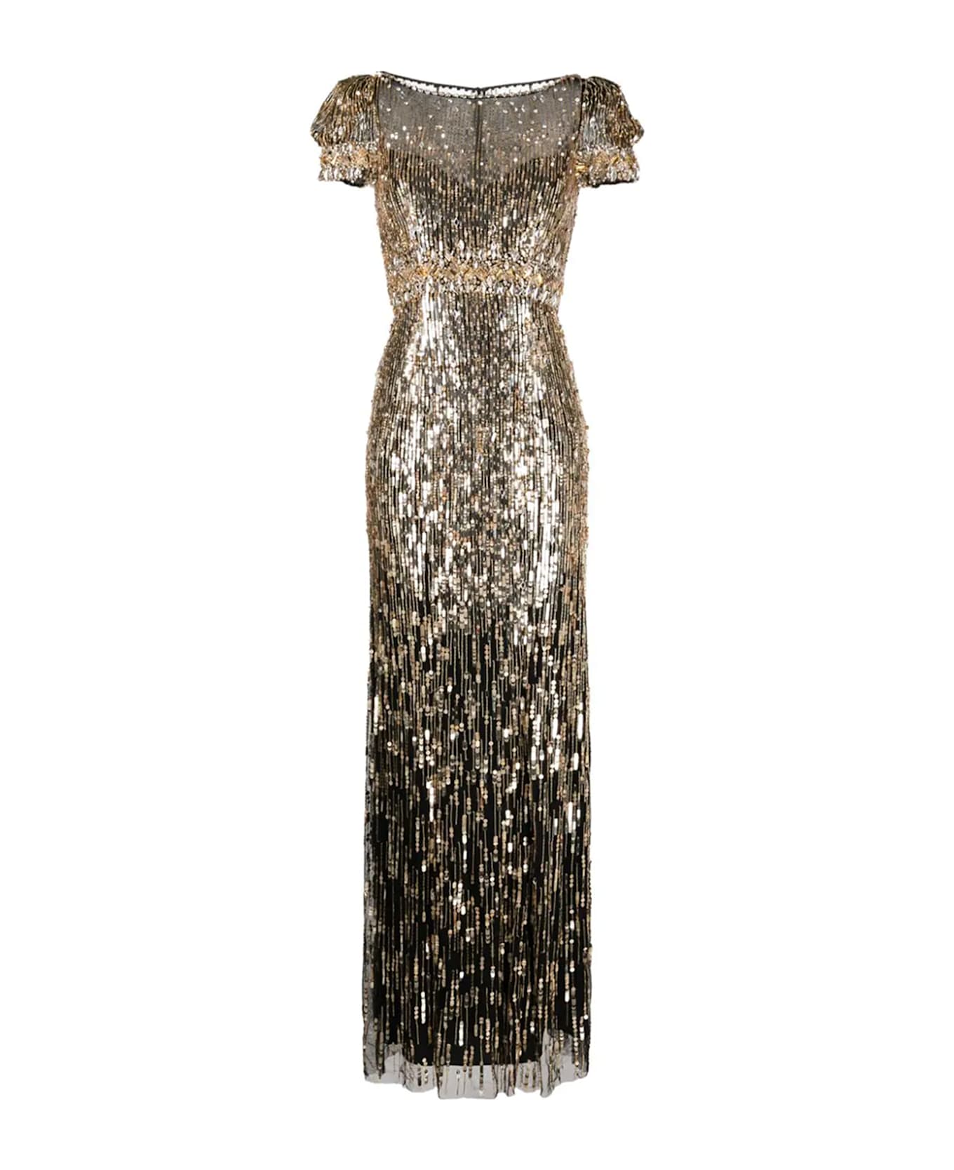 Jenny Packham ''sungem'' Dress - Black