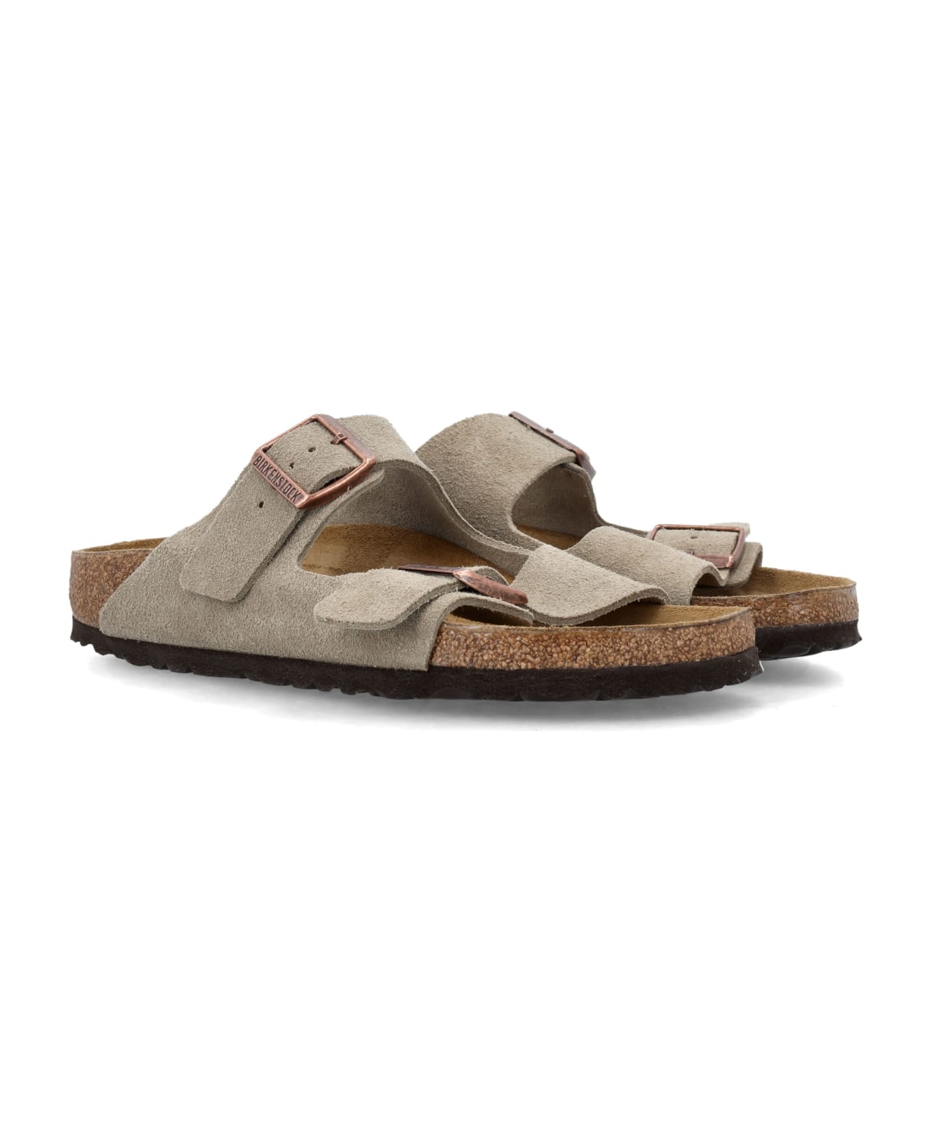 Birkenstock Arizona Suede Sandals - NEUTRALS