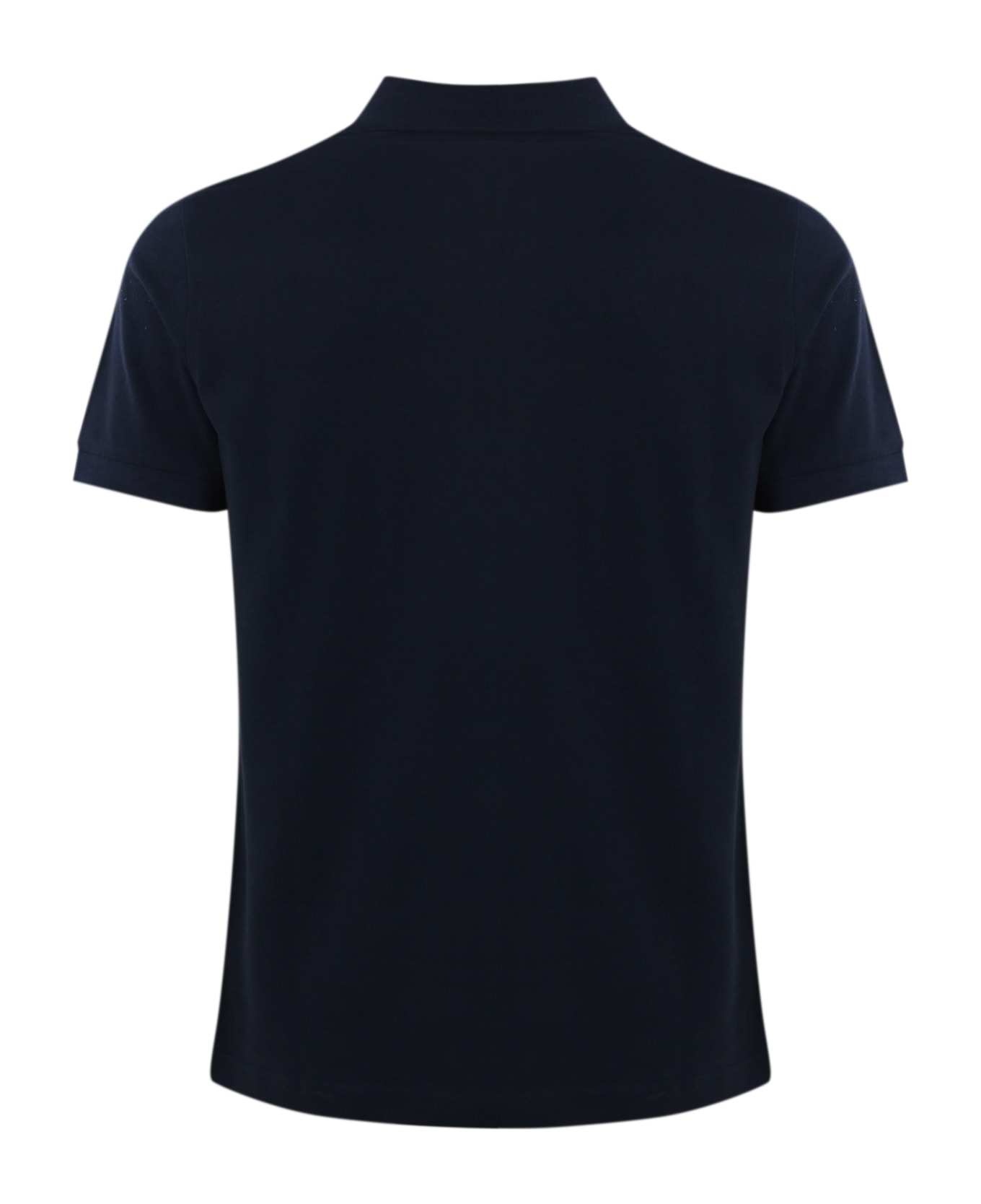 Fay Stretch Cotton Polo Shirt - Blue