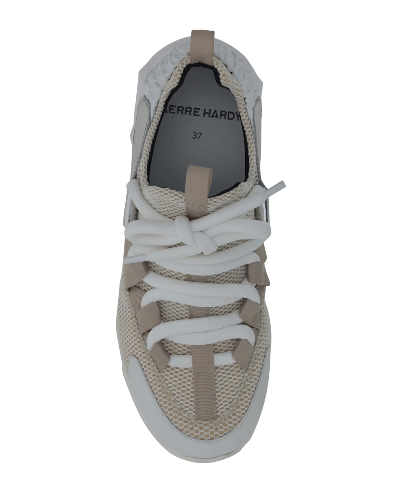 Pierre Hardy Trek Cosmetic Sneakers - White/grey/opale