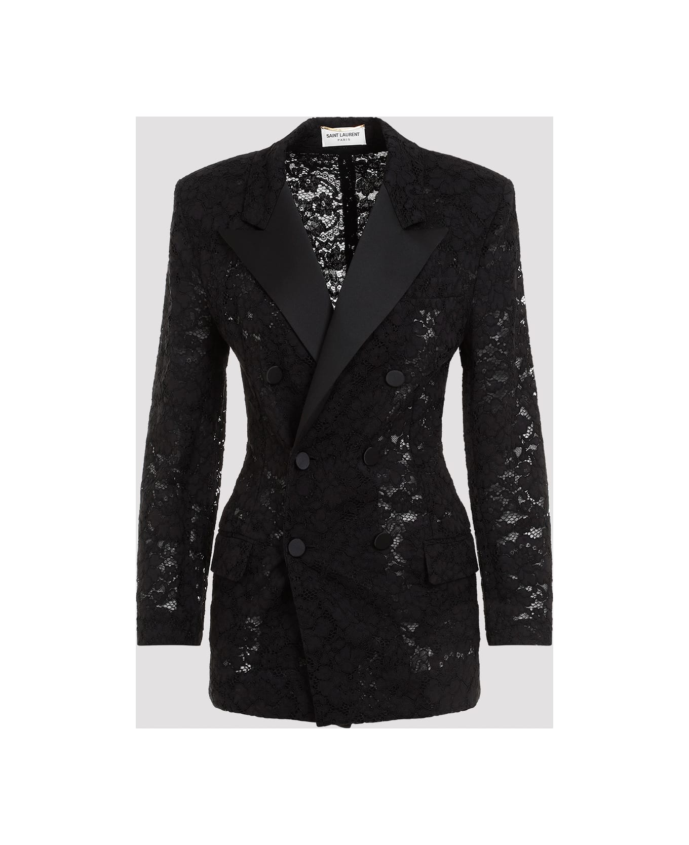 Saint Laurent Cotton Jacket - Noir