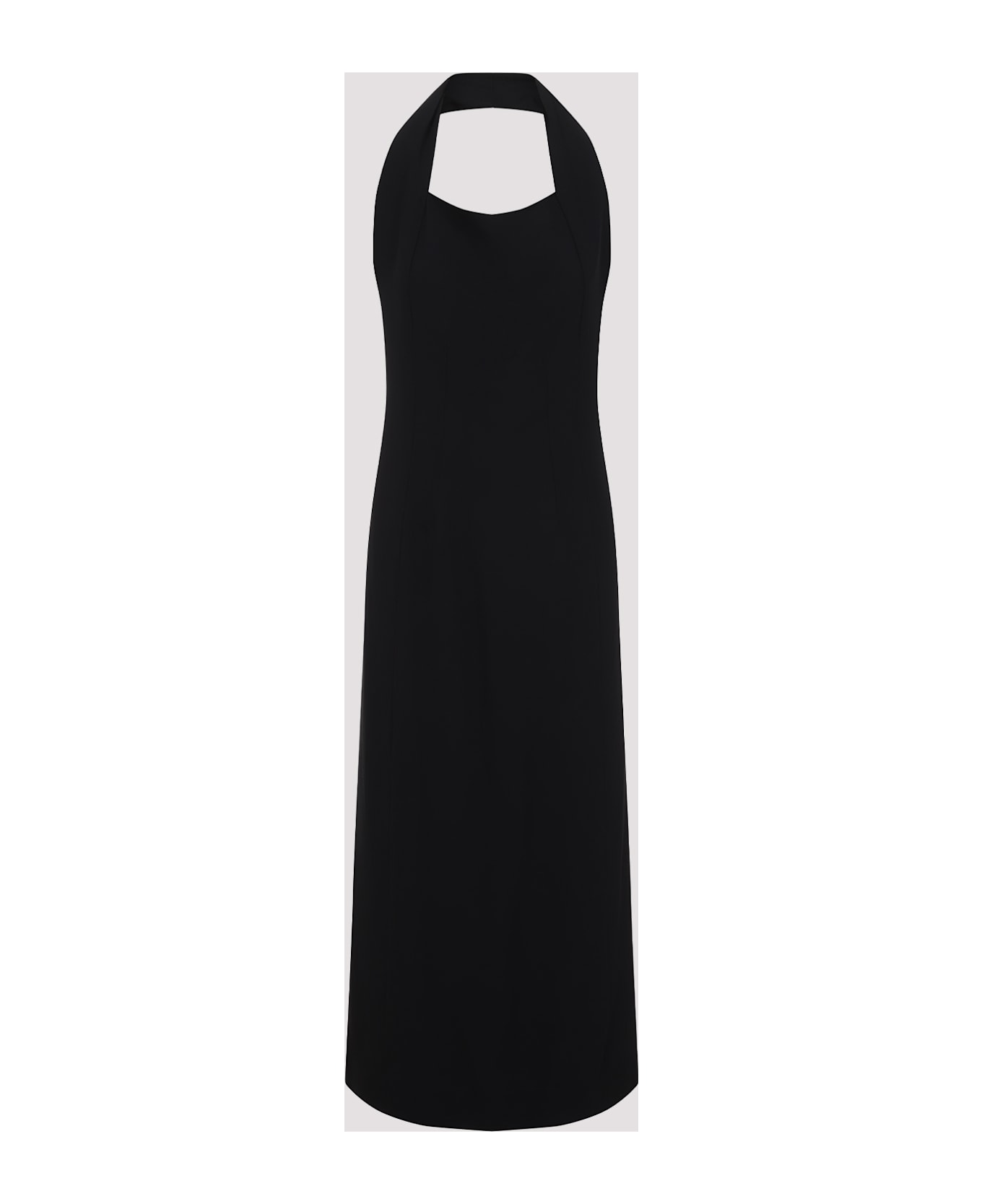 Carven Dr201 Long Dress - Black