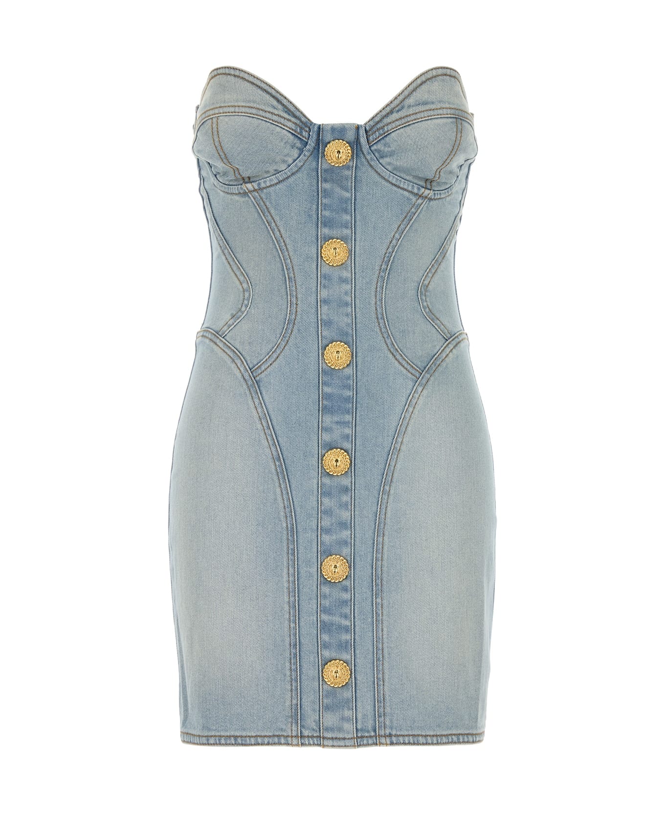Balmain Dress Woman - BLEUJEANCLAIR