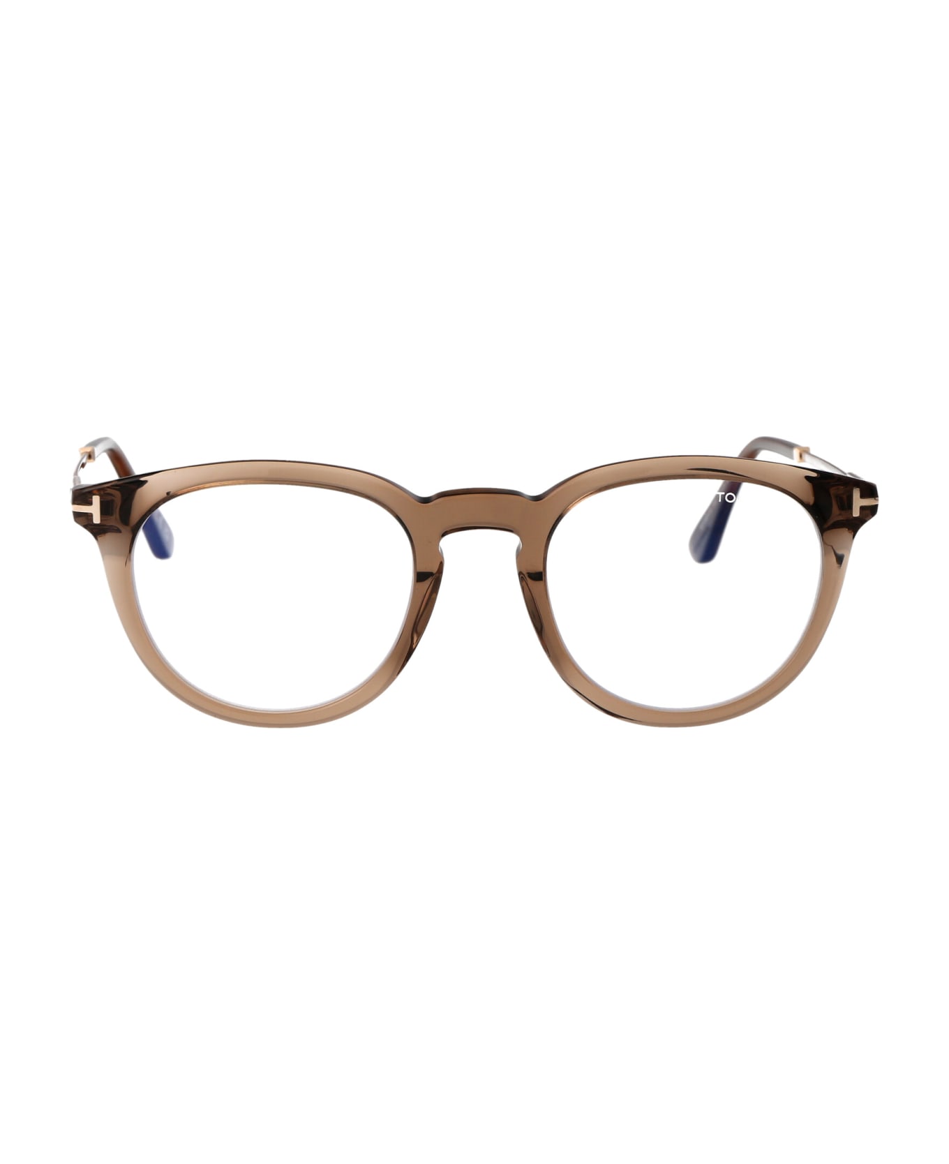 Tom Ford Eyewear Ft5905-b Glasses - 045 Marrone Chiaro Luc