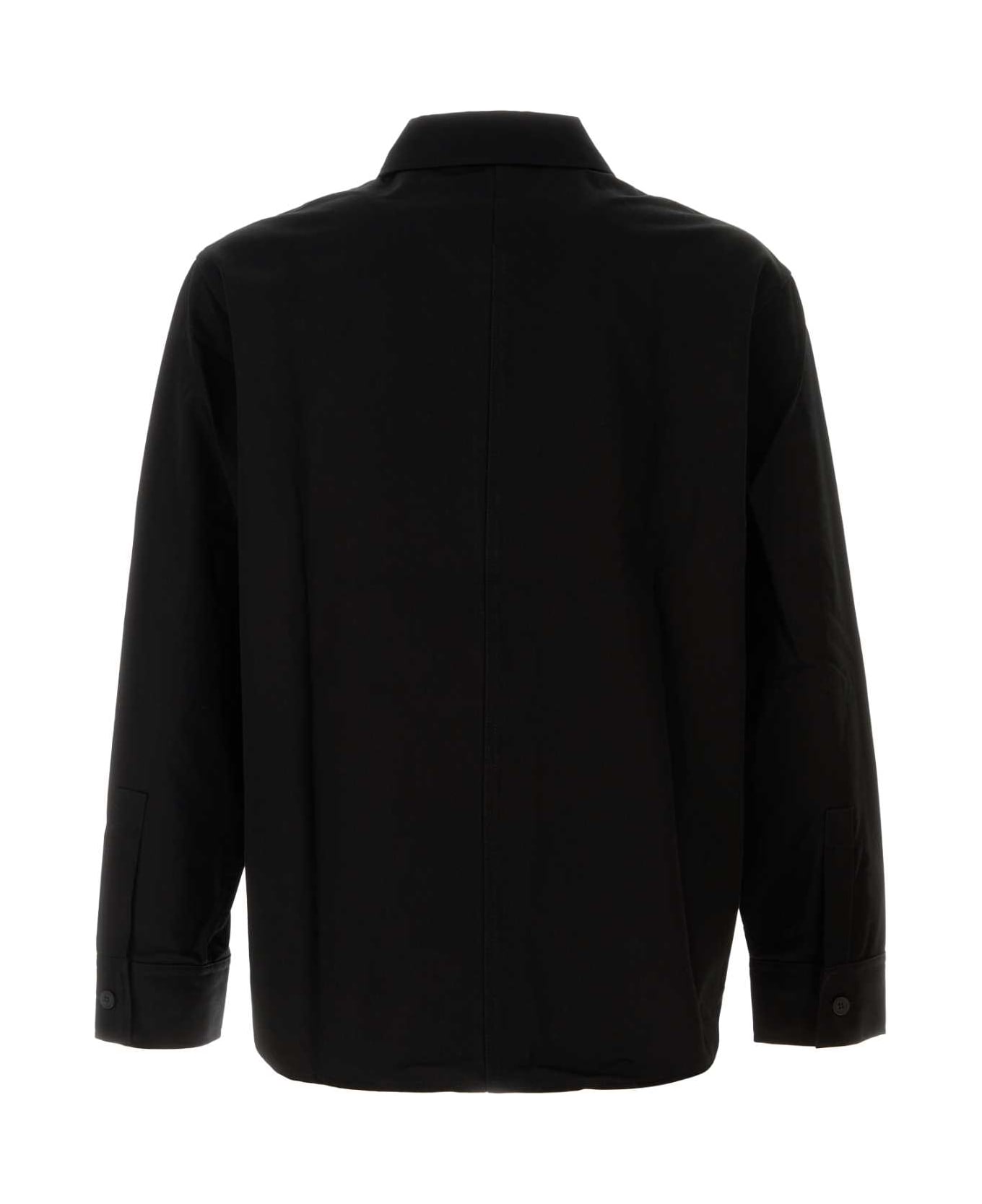 Maison Kitsuné Black Cotton Shirt - BLACK