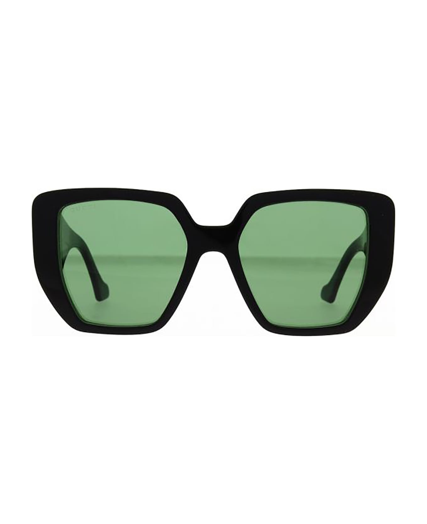 Gucci Eyewear GG0956S Sunglasses - Black Green Green サングラス