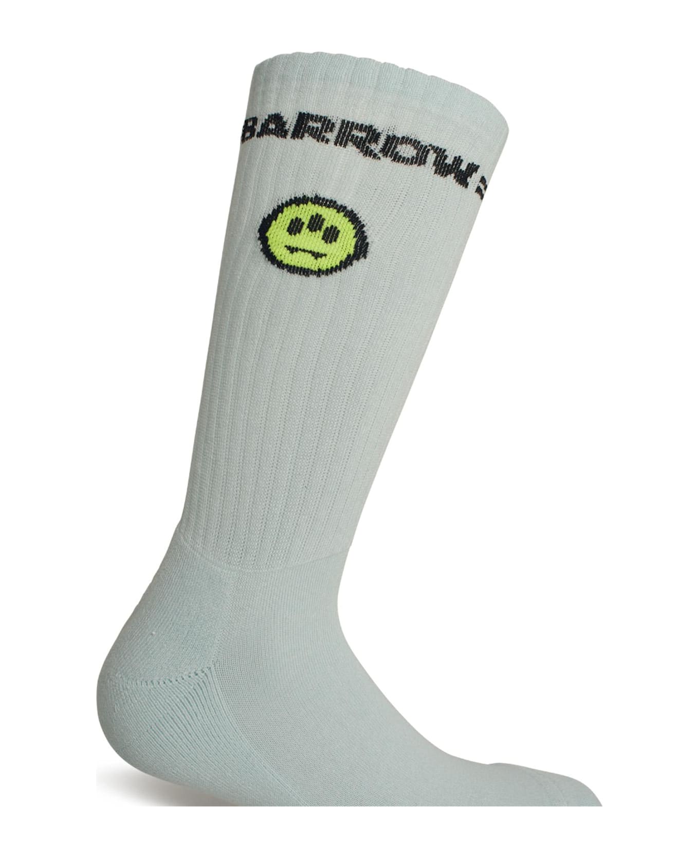 Barrow Light Blue Cotton Blend Socks
