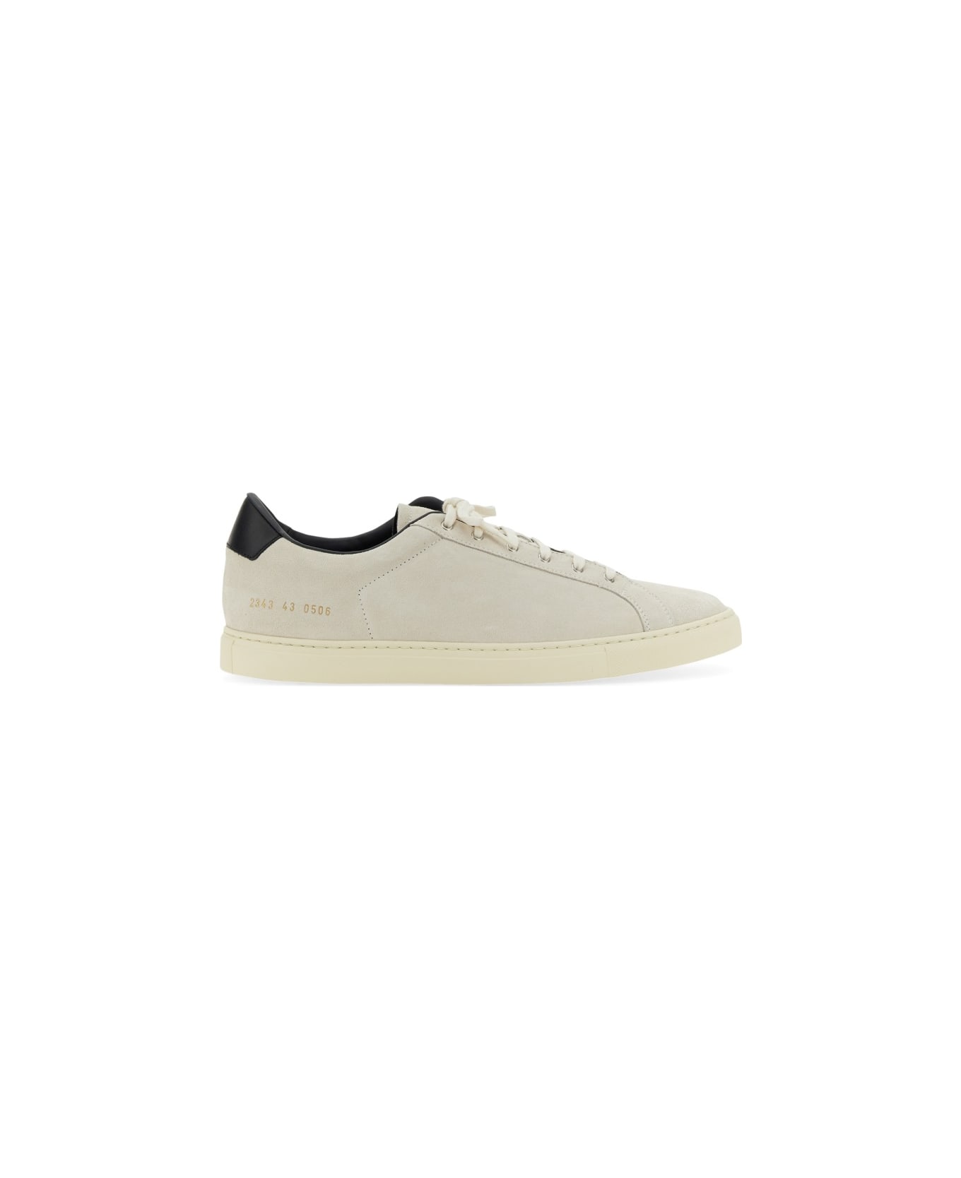 Common Projects Suede Sneaker - WHITE