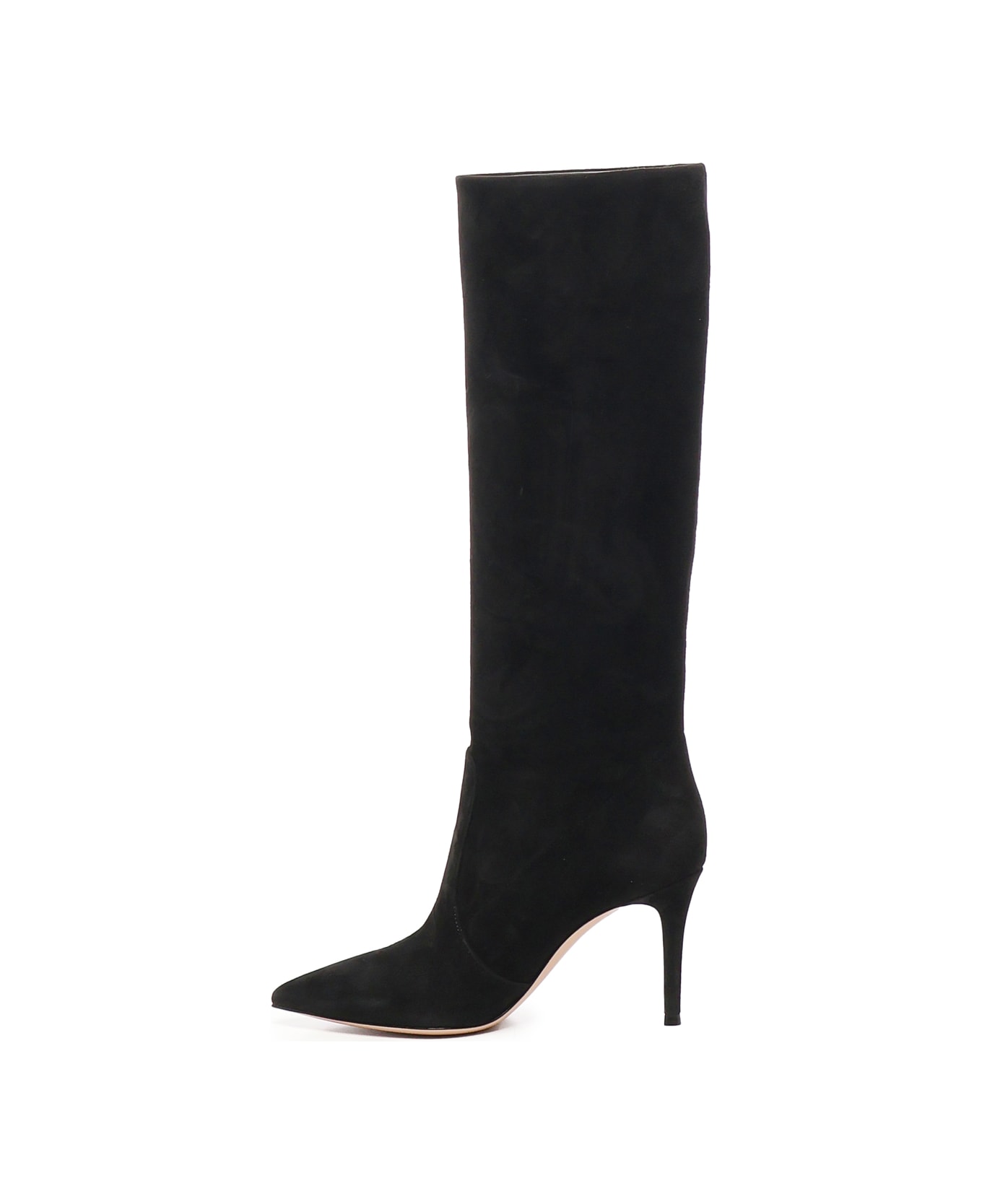 Gianvito Rossi Suede Boots - Black
