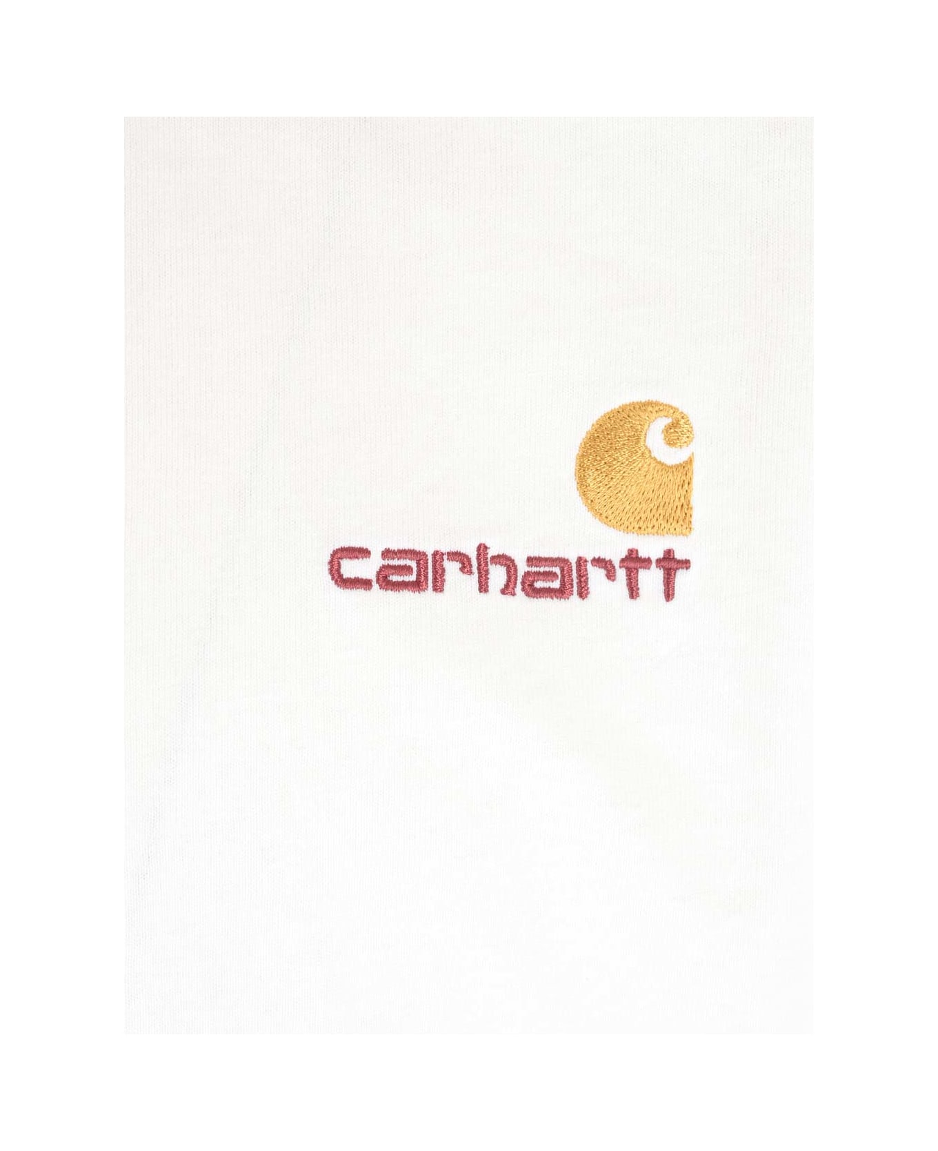 Carhartt T-shirt With Mini Logo - White